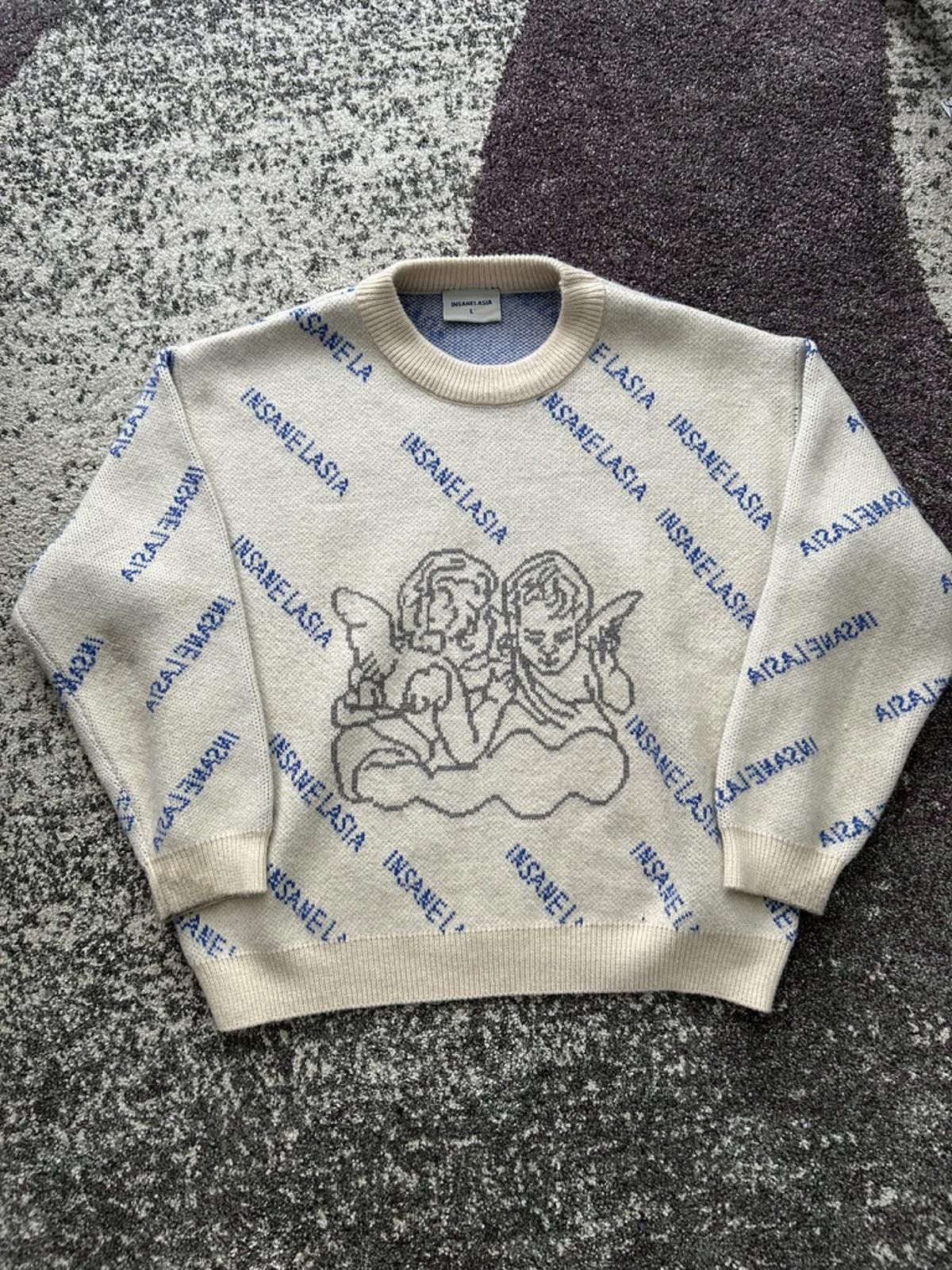 LOGO ANGEL MOHAIR トップス BREATH KNIT SCRIPT