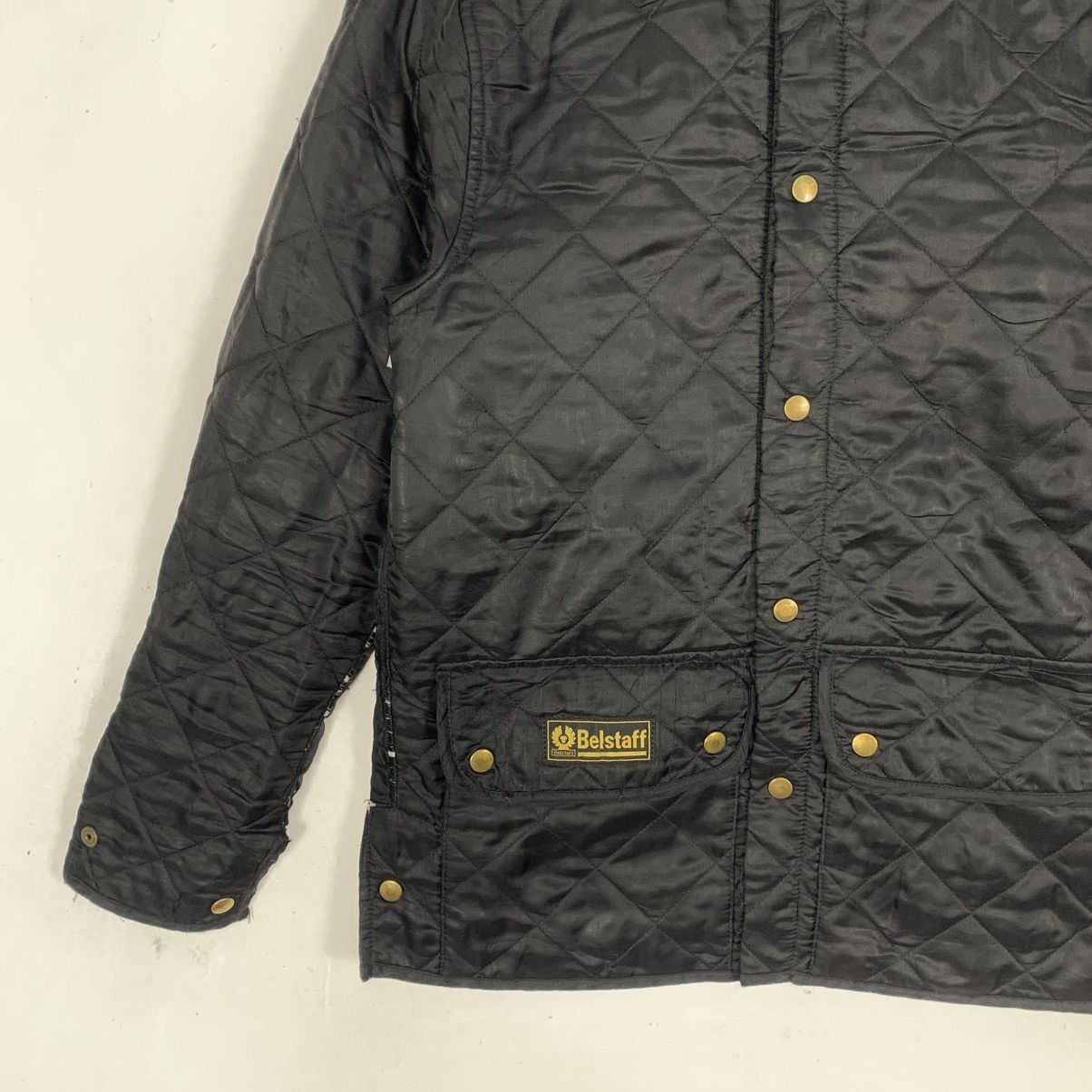 Belstaff Vintage Belstaff Luxury Outdoor Distressed Quilted Jacket Size US M / EU 48-50 / 2 - 5 Thumbnail
