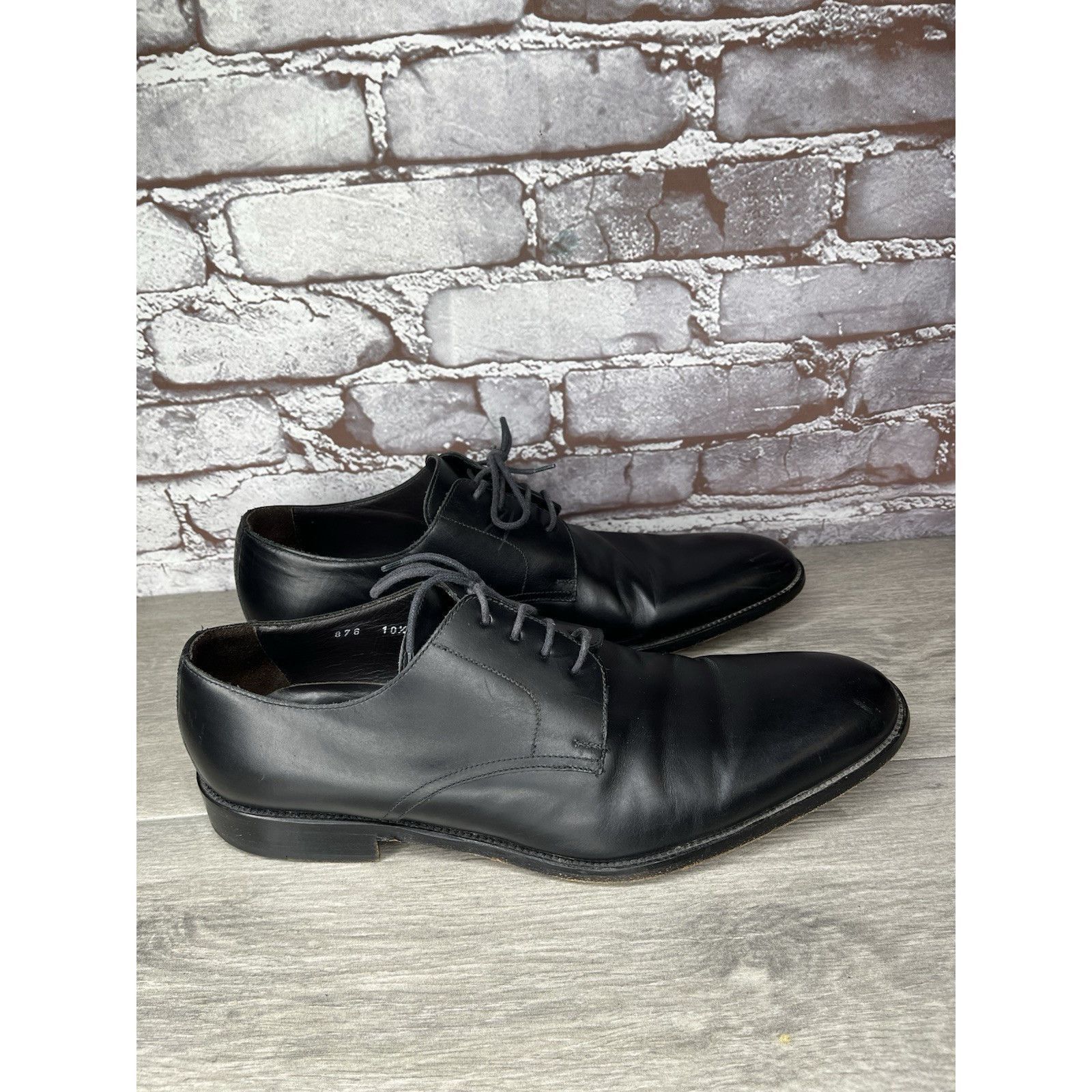 To Boot New York To Boot New York Adam Derrick Black Leather Derby Dress Shoe Size US 10.5 / EU 43-44 - 16 Thumbnail