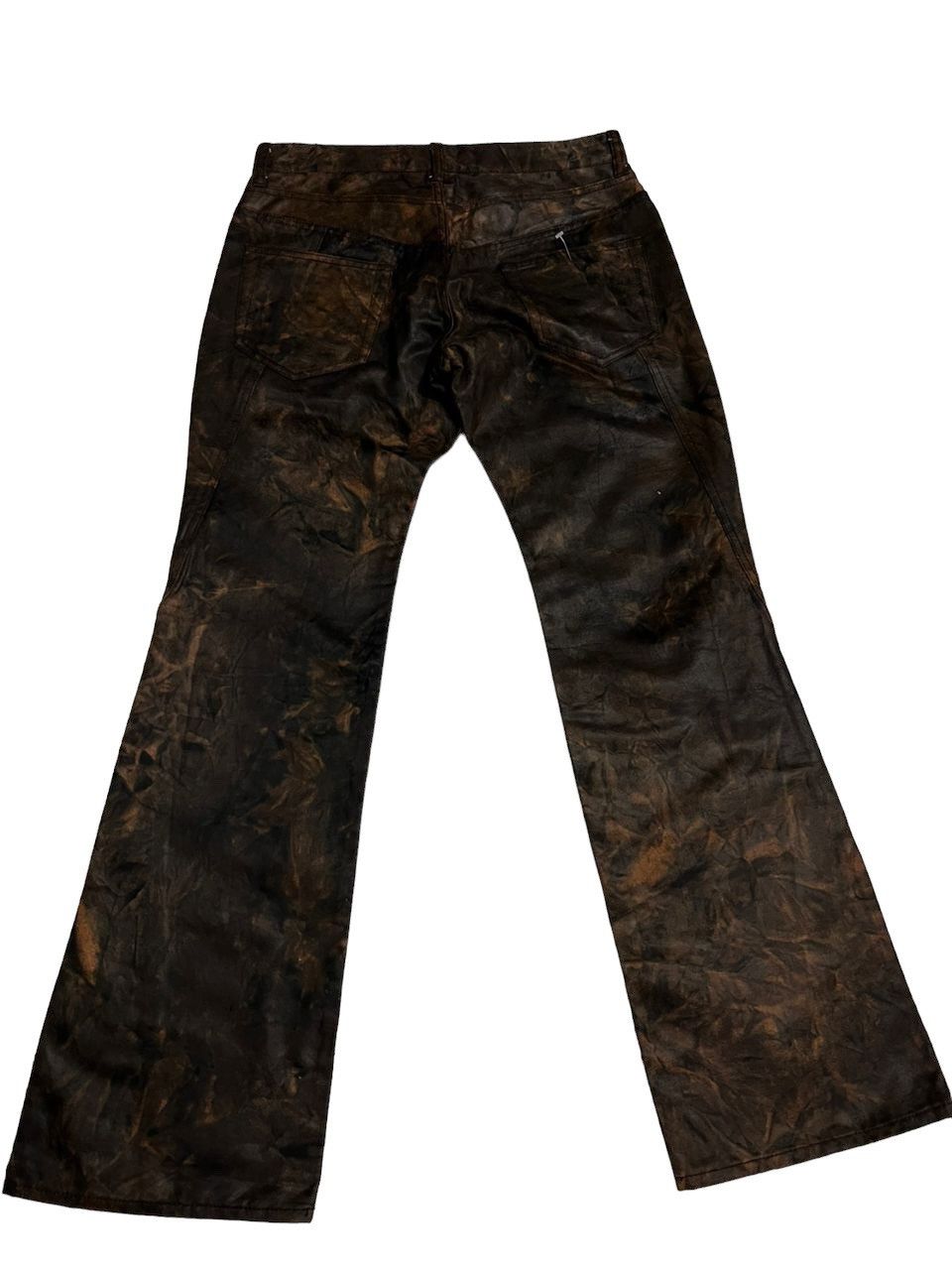PPFM PPFM Tie Dye Crazy Colour Flare Pants Size US 30 / EU 46 - 3 Thumbnail