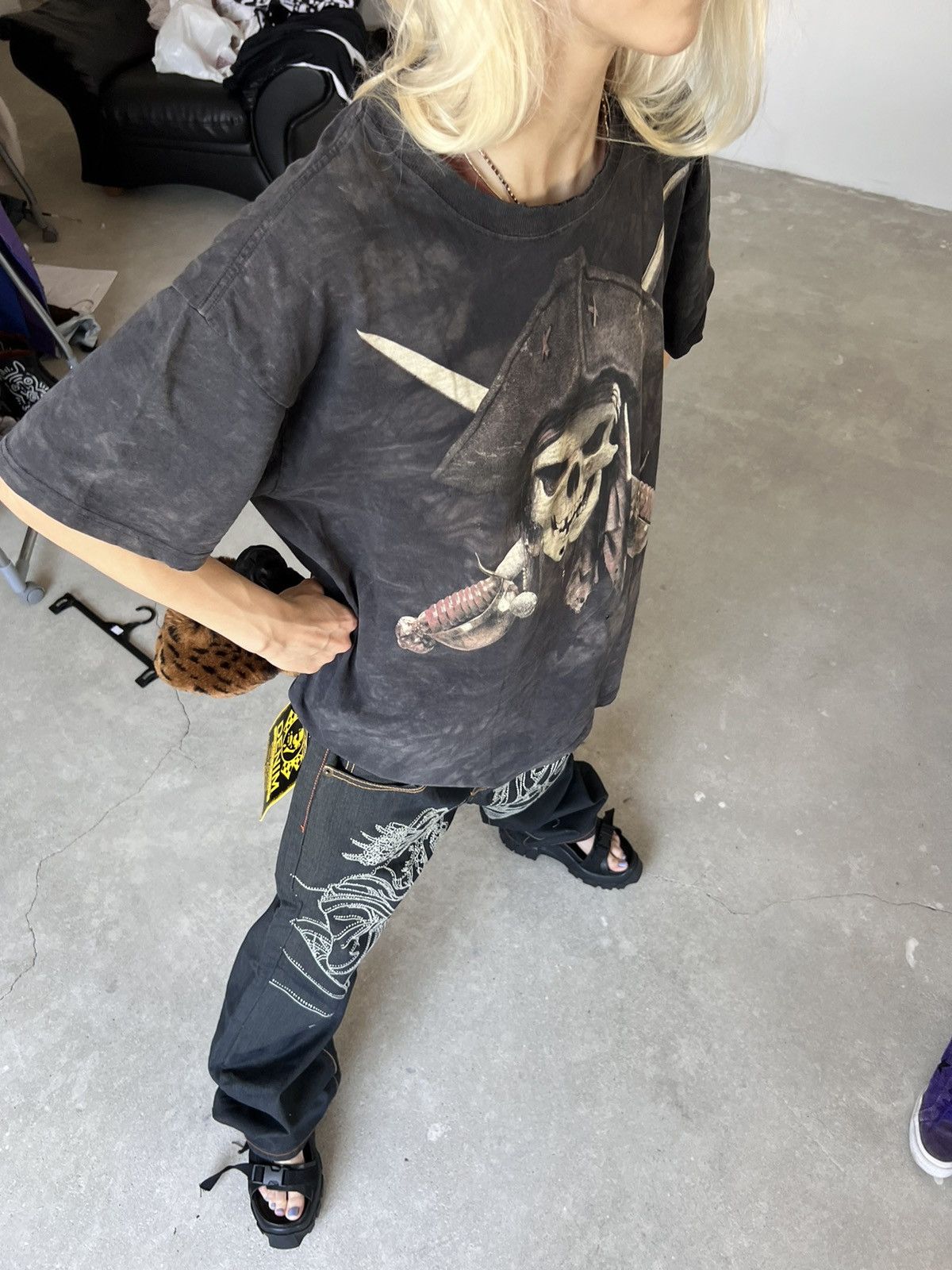 Band Tees × Vintage 00s Vintage Graphic Tee Pirates Of The Carribian Size US M / EU 48-50 / 2 - 9 Thumbnail