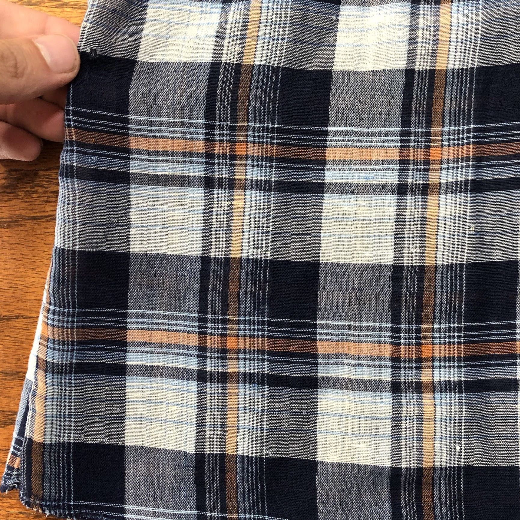 Wrangler VTG Wrangler Shirt 17.5 Blue Plaid Pearl Snap Permanent Press Long Sleeve Pocket Western Cowboys American 70s 80s Vintage Men Size US XXL / EU 58 / 5 - 5 Thumbnail