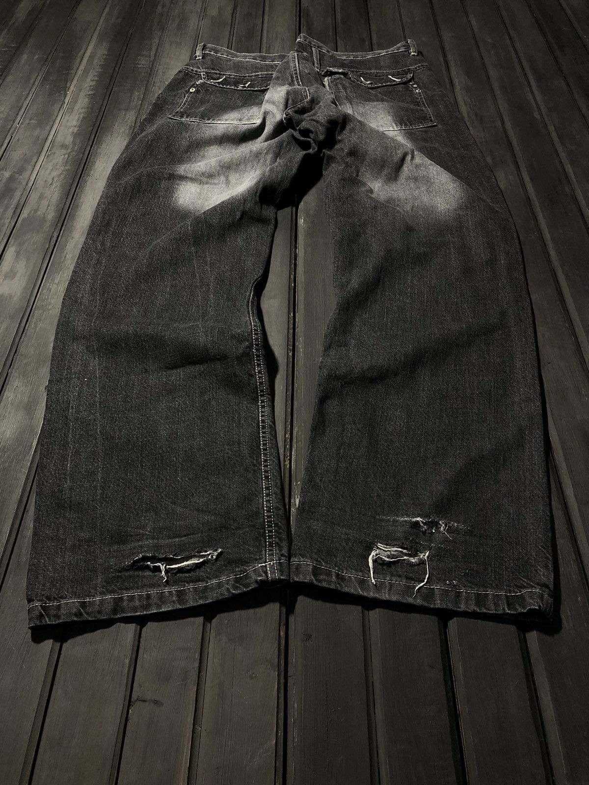 VINTAGE HYSTERIC GLAMOUR STYLE DISTRESSED JEANS 90S