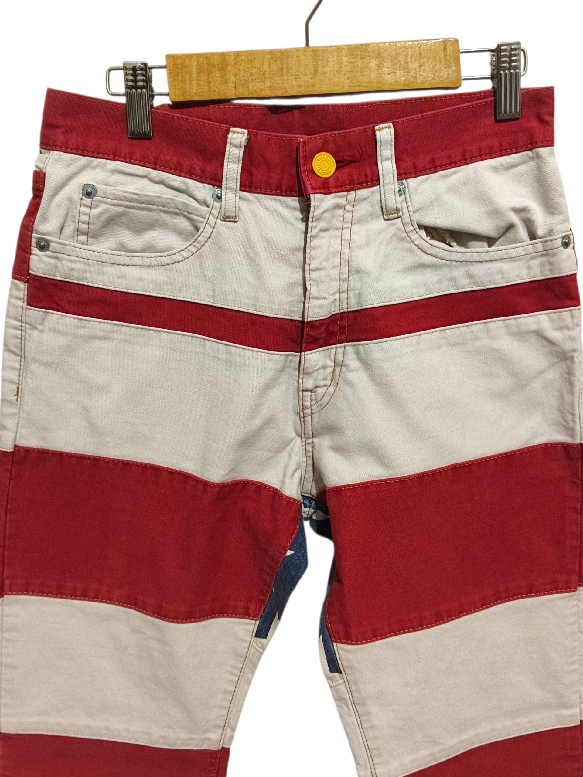 Hysteric Glamour Vintage 90s Hysteric Glamour-Prisoner American Flag Flared Size 28" / US 6 / IT 42 - 3 Thumbnail