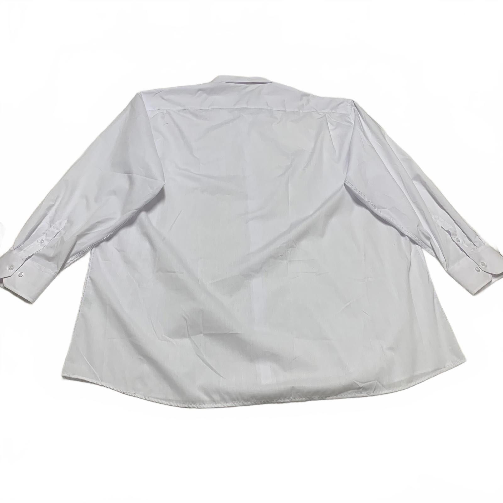 Other Boltini 4XL White Classic Fit Button Dress Shirt Size US XXL / EU 58 / 5 - 9 Thumbnail
