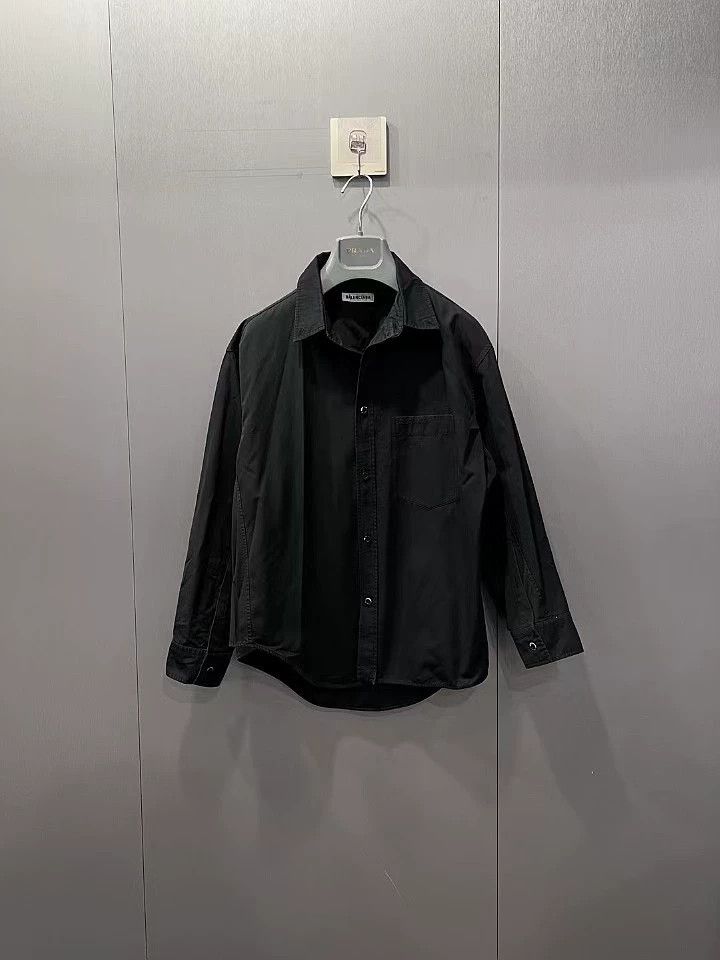 Balenciaga Balenciaga size 34 Embroidered Logo Classic Wash Black Shi Size US XS / EU 42 / 0 - 1 Thumbnail