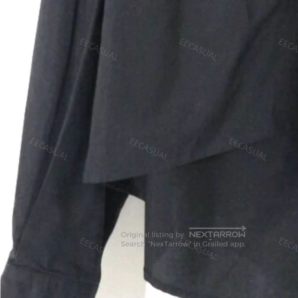 MM6 Black High Neck Shirt with Bow. Size XS / US 0-2 / IT 36-38 - 5 Thumbnail