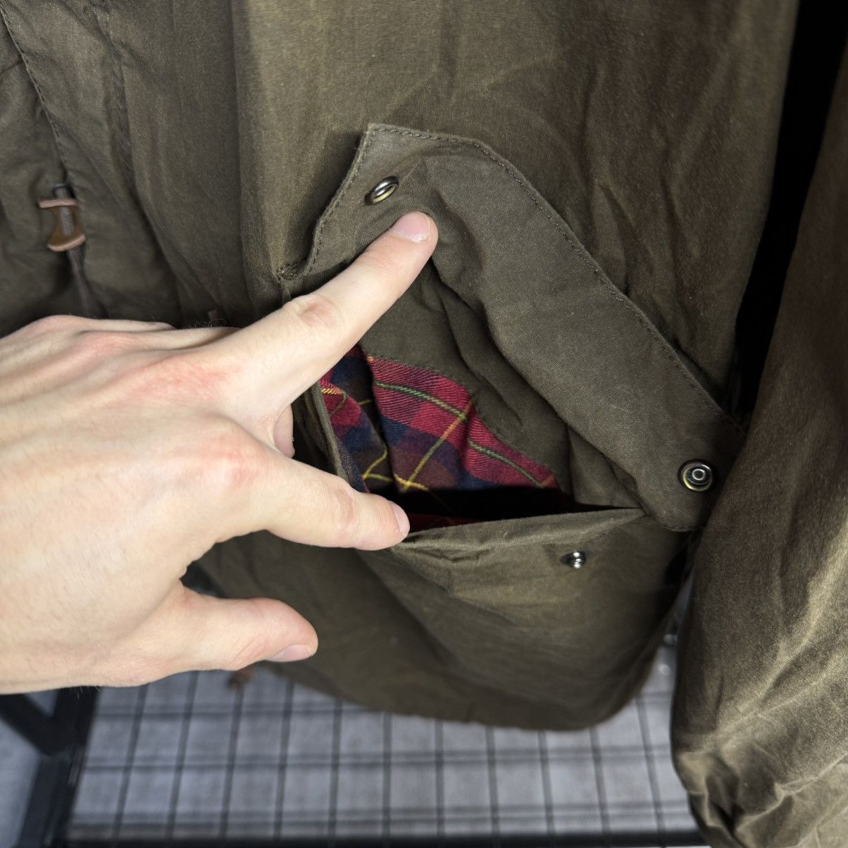 Represent Clo. Represent waxed cotton parka jacket Size US L / EU 52-54 / 3 - 6 Thumbnail
