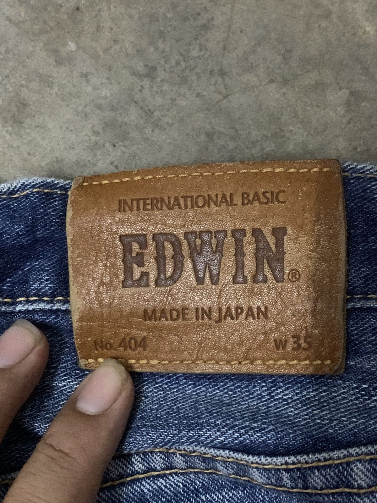 Edwin Edwin Distress Denim Flare Denim Jeans Size US 35 - 11 Thumbnail