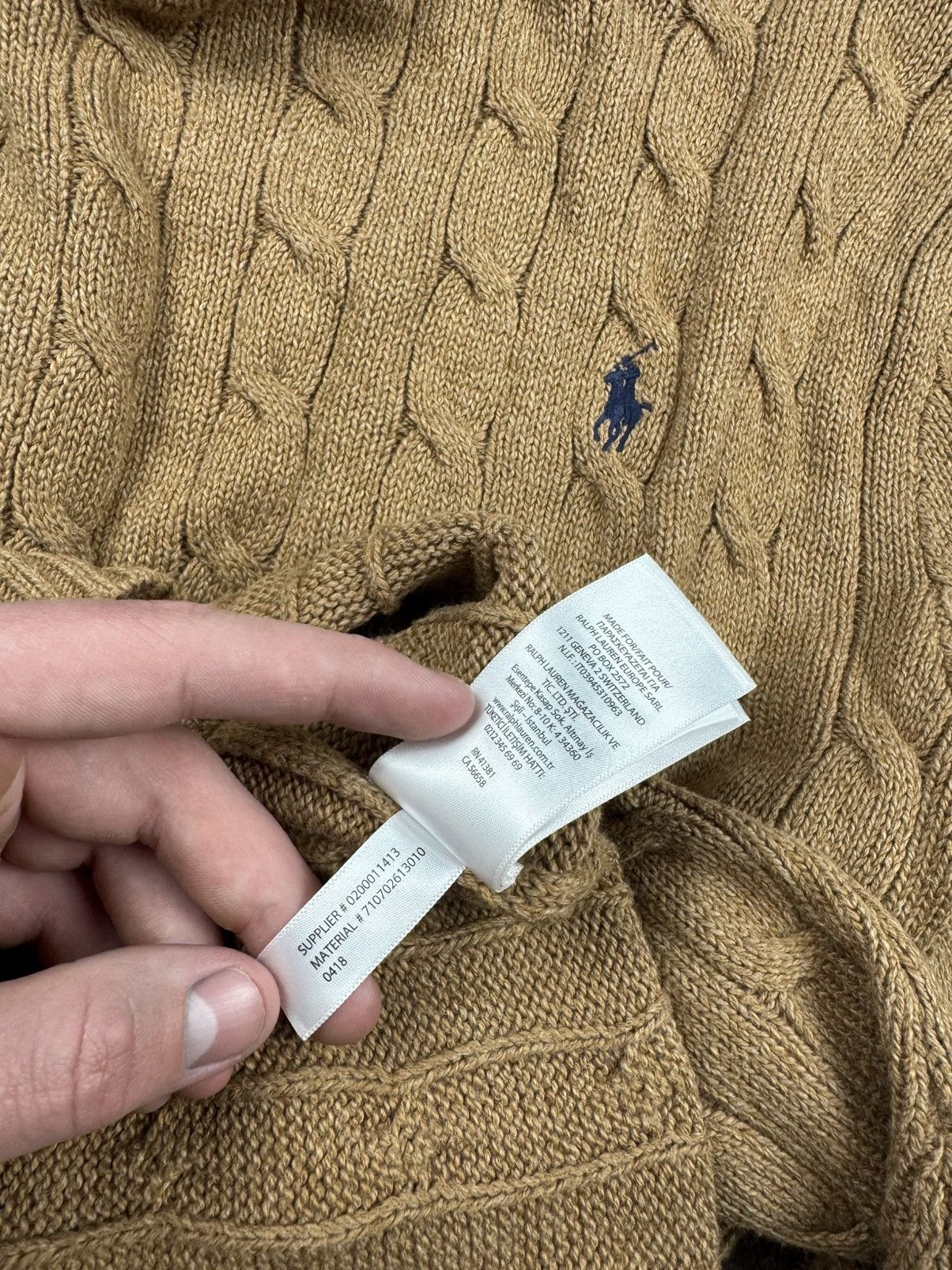Polo Ralph Lauren Vintage Polo Ralph Lauren Knitted Sweater Sweatshirt Size US XL / EU 56 / 4 - 6 Thumbnail