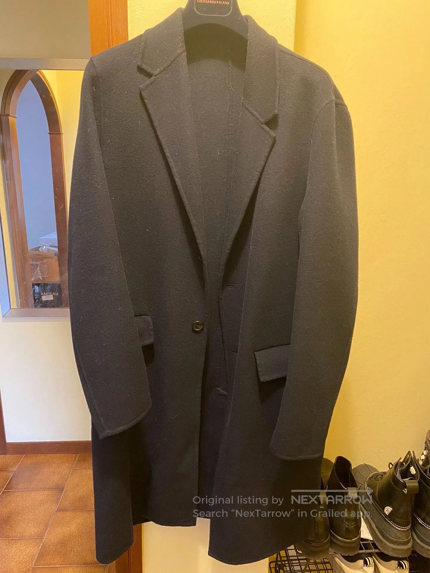 Cos COS Men's Wool Blend Overcoat. Size US M / EU 48-50 / 2 - 1 Thumbnail