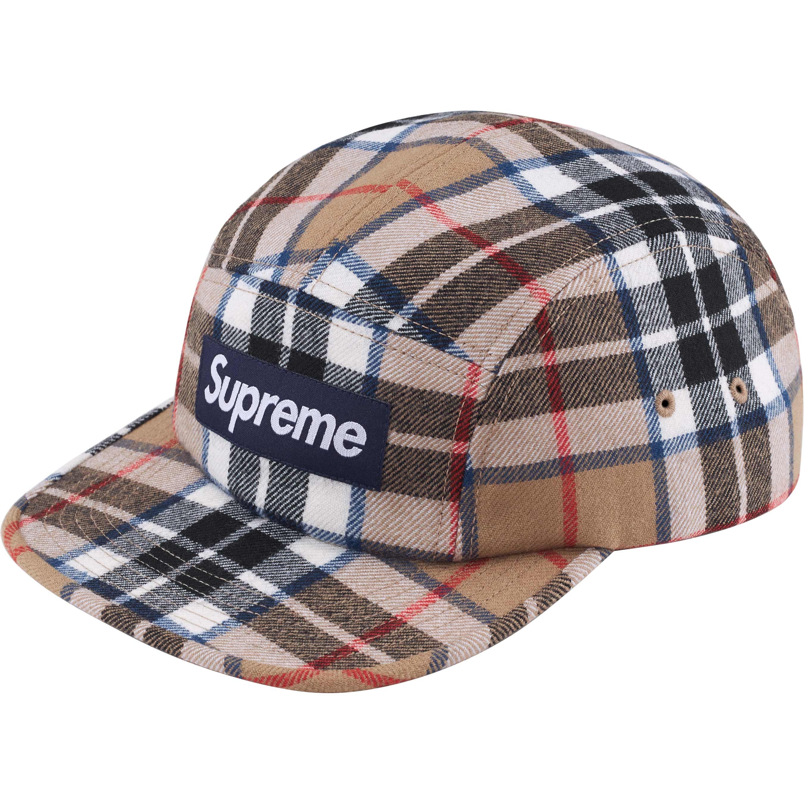 帽子 Supreme Printed Ombre Plaid 5-panel cap Supreme Printed Ombre Plaid 5-Panel Cap Black OS F/W 14 | eBay