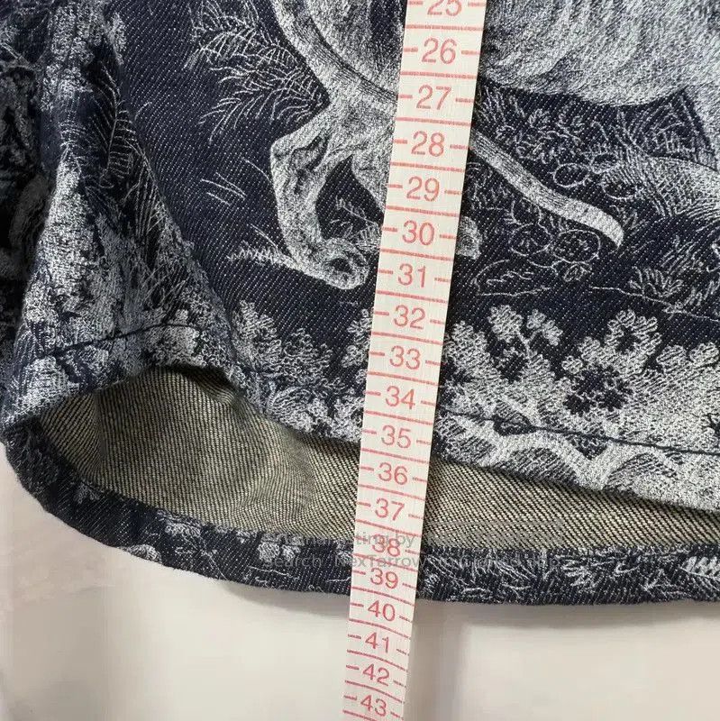 Dior Dior Summer Blue Cotton Printed Women's Shorts . Size 23" - 7 Thumbnail