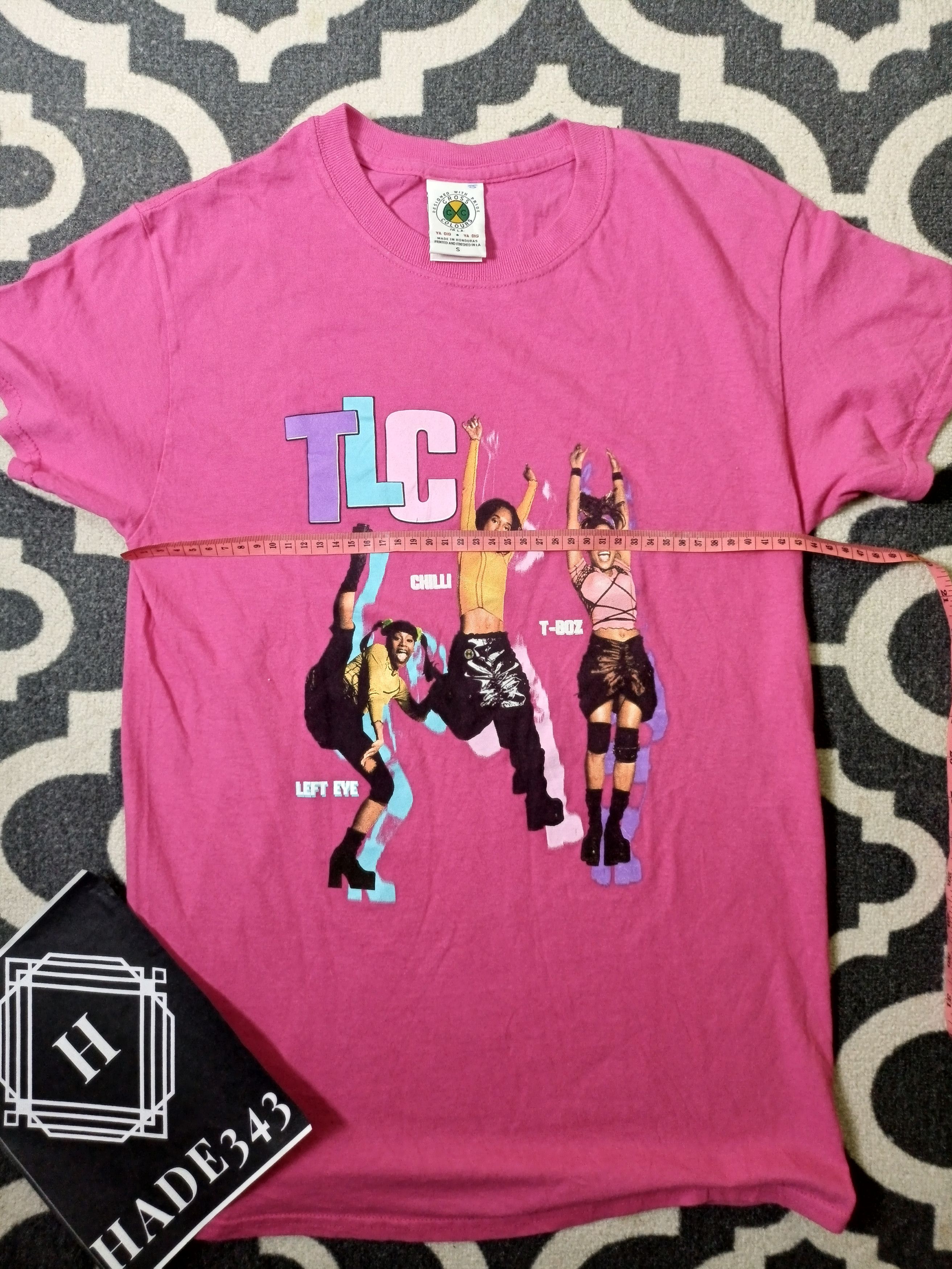 Cross Colours × Rap Tees × Vintage TLC Hip-Hop Group Missing Randy Allen Cross Colours Tags Size S / US 4 / IT 40 - 10 Thumbnail