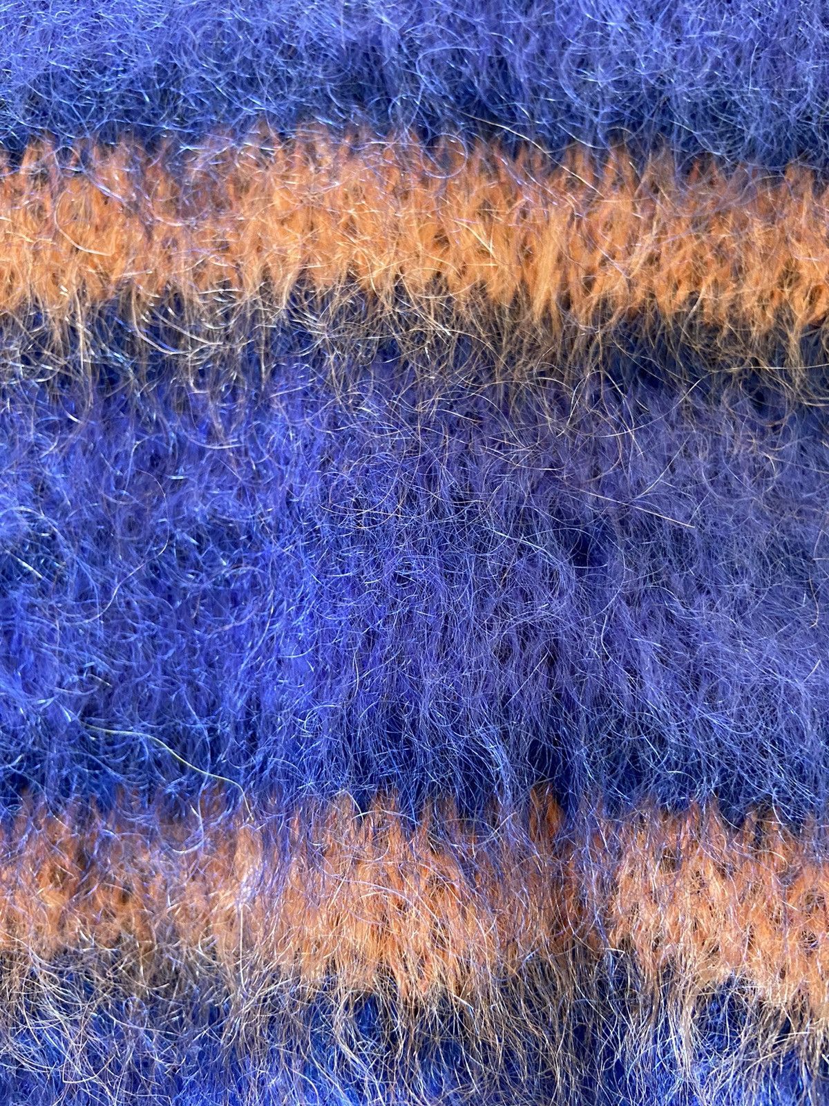 Marni Marni Fuzzy Wuzzy Mohair gilet purple/orange Size US M / EU 48-50 / 2 - 4 Thumbnail