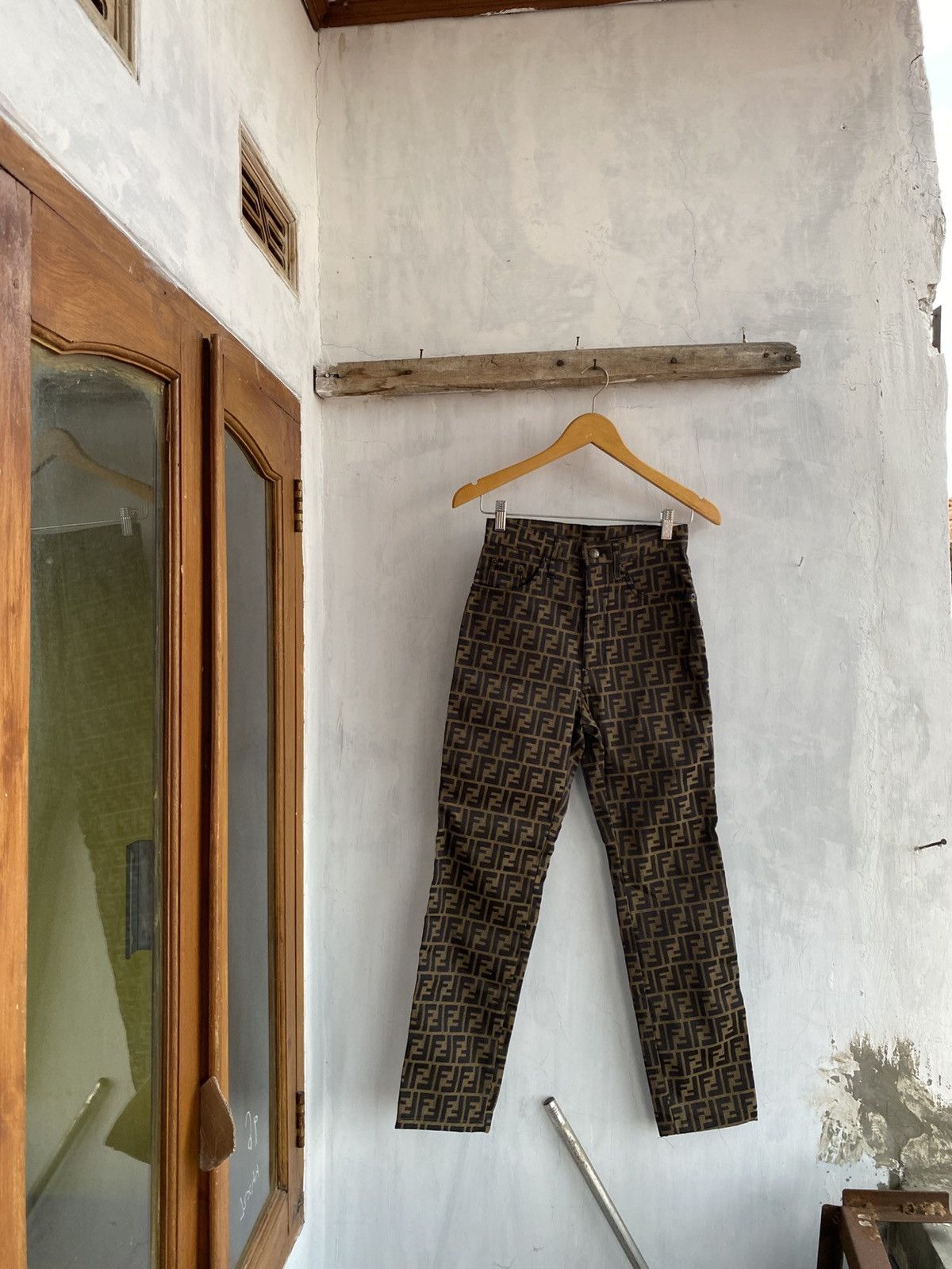 Fendi vintage monogram pants Size 27" / US 4 / IT 40 - 2 Thumbnail