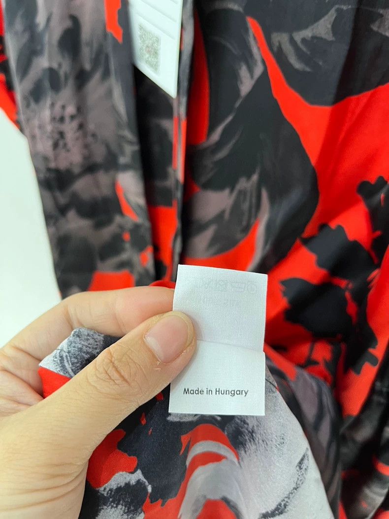 Dries Van Noten DRIES VAN NOTEN size:36 Red and black printed long-sleeved Size XS / US 0-2 / IT 36-38 - 7 Thumbnail