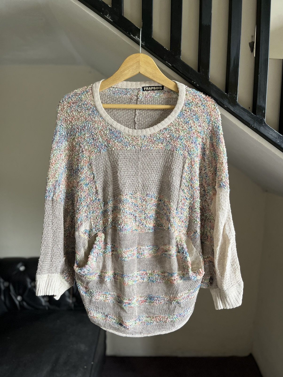 Issey Miyake Vintage Frapbois sweatshirt bat wings Size ONE SIZE - 1 Thumbnail