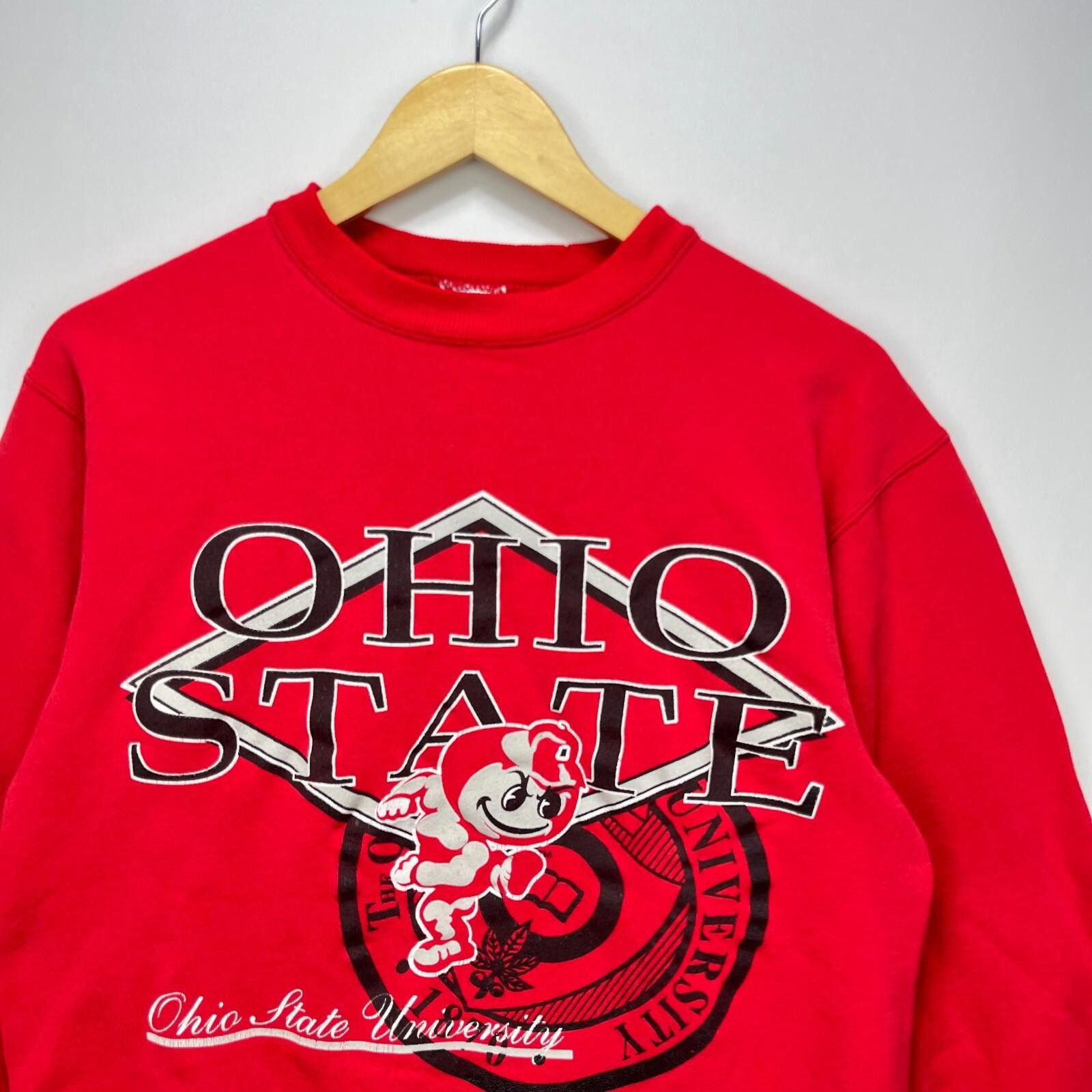 Vintage Vintage 90s Ohio State University Buckeyes Sweatshirt XS Size US XS / EU 42 / 0 - 2 Thumbnail