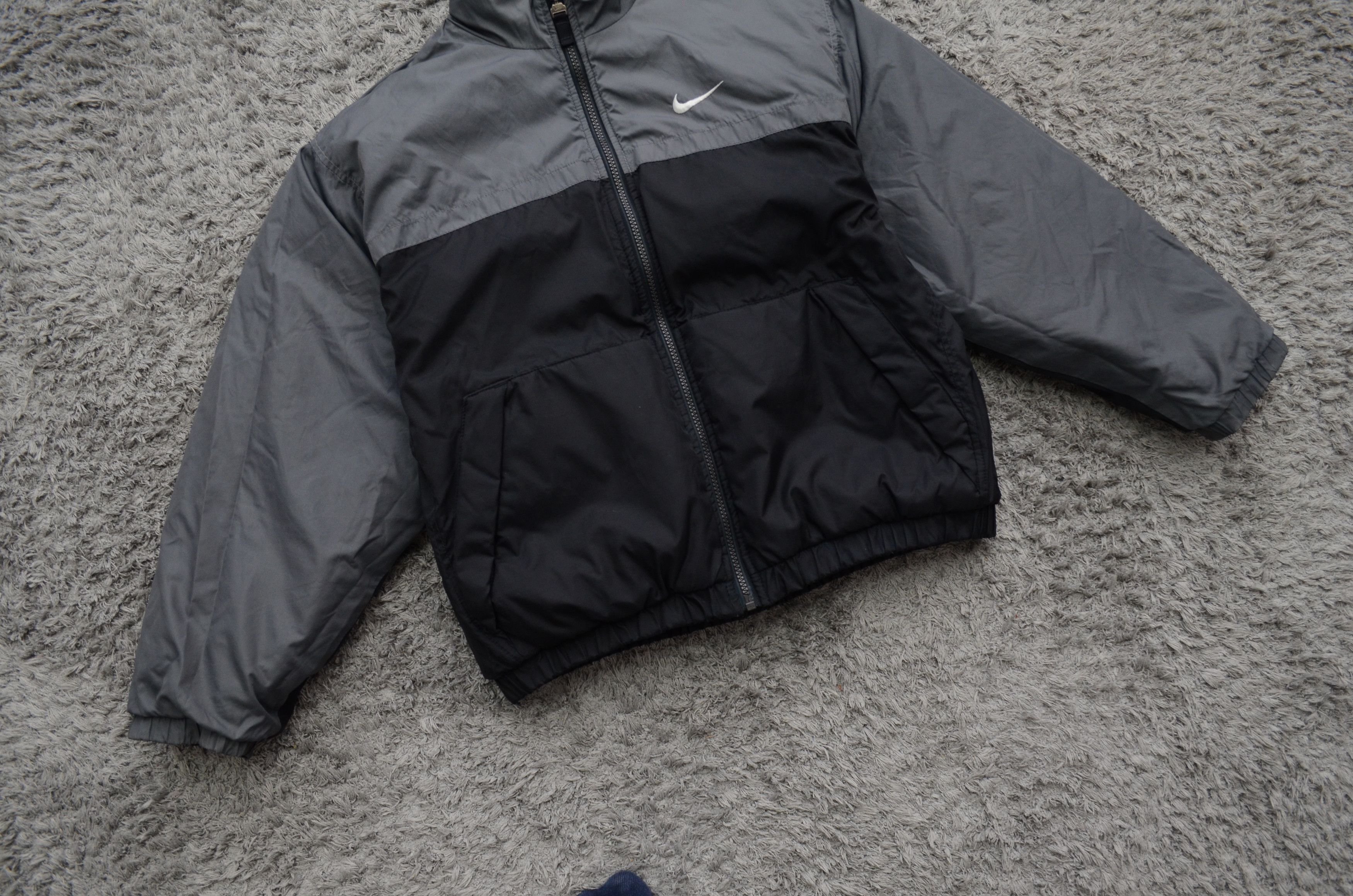 Nike Vintage Beige Puffer Jacket y2k retro Two-Sided AcG