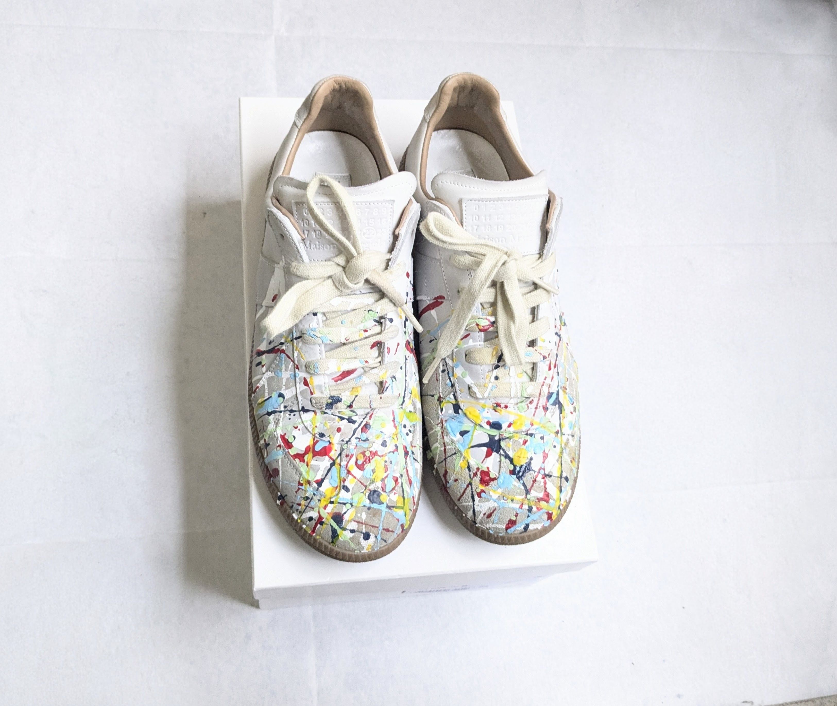 Maison Margiela GAT Replica Paint Splatter 9.5 42.5