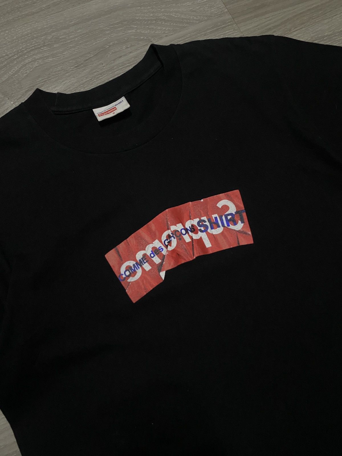 Comme des Garcons SHIRT × Supreme Supreme - Comme des Garcons SHIRT - CDG BOX LOGO CRUMPLED Size US S / EU 44-46 / 1 - 2 Thumbnail