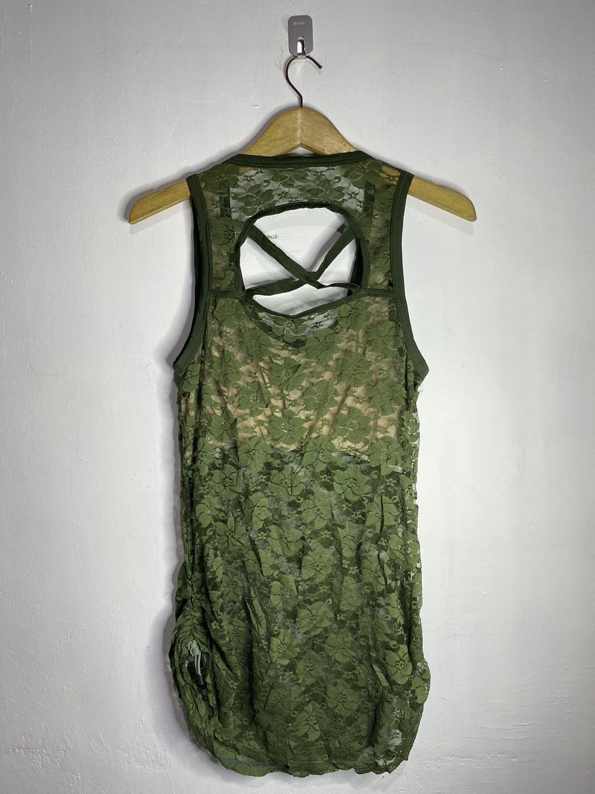Hysteric Glamour × Japanese Brand × Vintage Japanese the bad girl mesh tank top goth y2k style Size US M / EU 48-50 / 2 - 3 Thumbnail