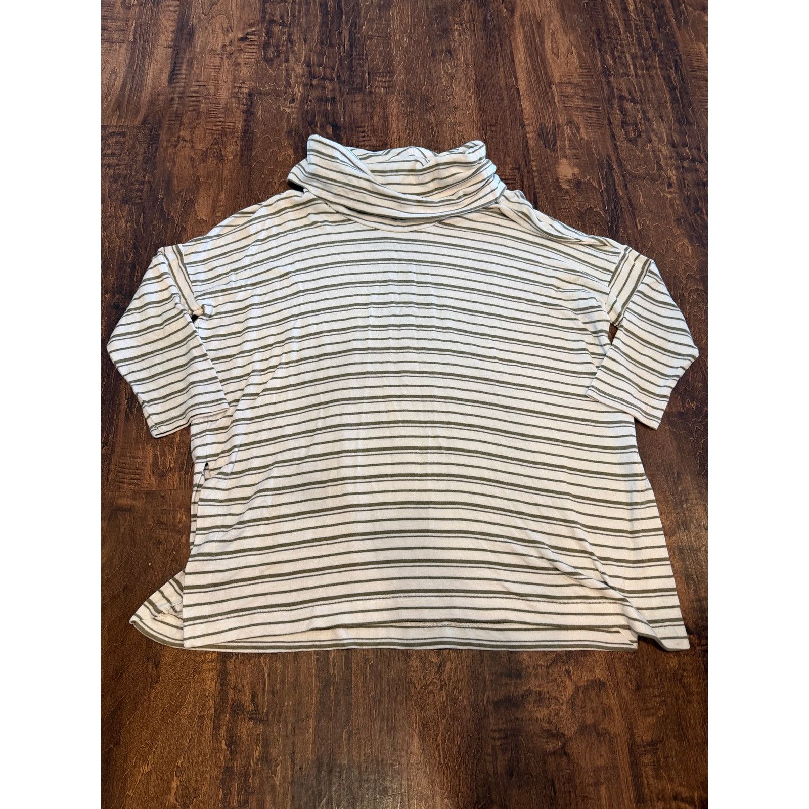 Lou & Grey Lou & Grey oversized striped cowl neck sweater small Size S / US 4 / IT 40 - 2 Thumbnail