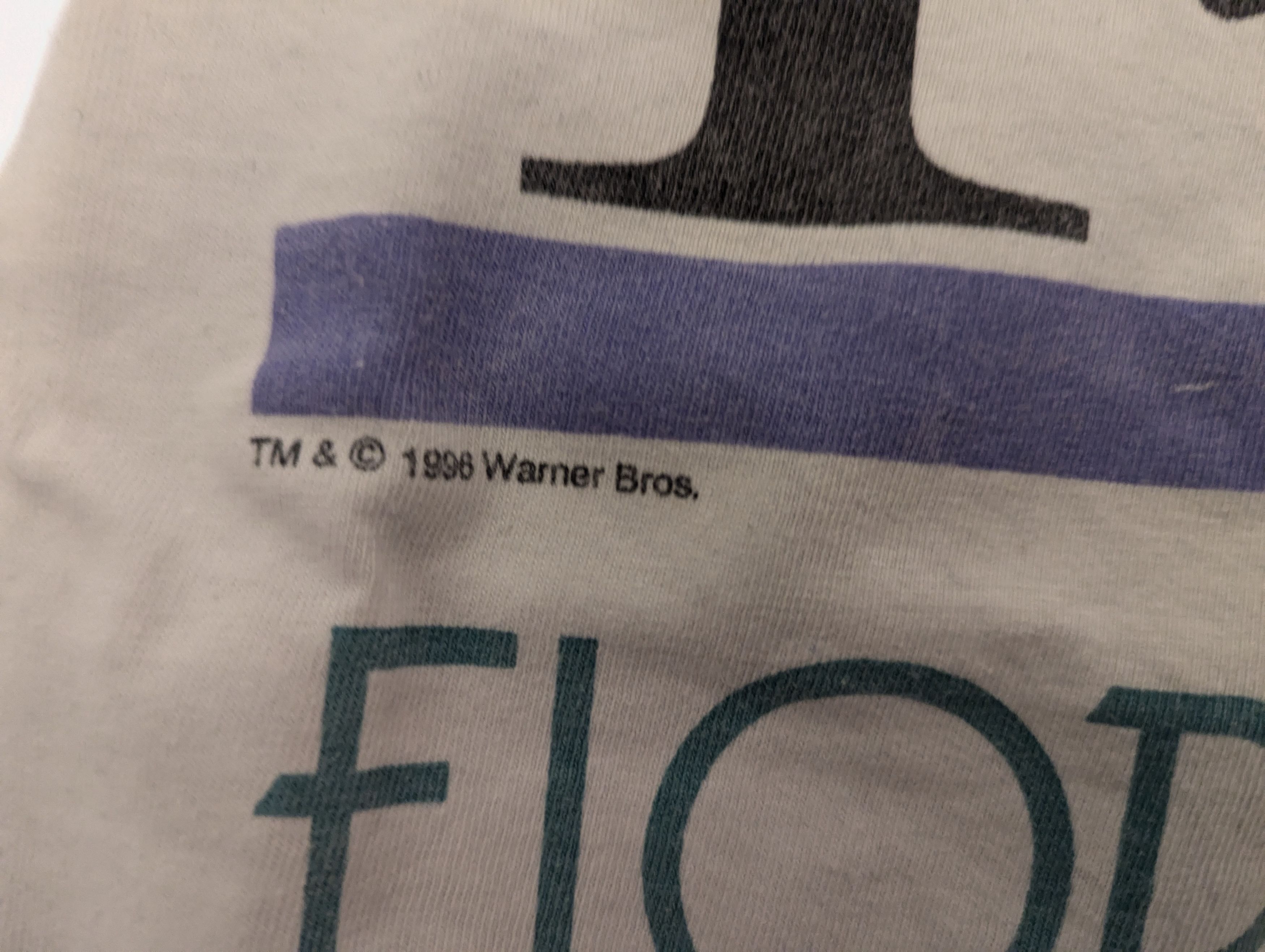 Vintage Vintage 90s Looney Tunes Taz T-Shirt – Double-Sided Graphic Size US L / EU 52-54 / 3 - 6 Thumbnail