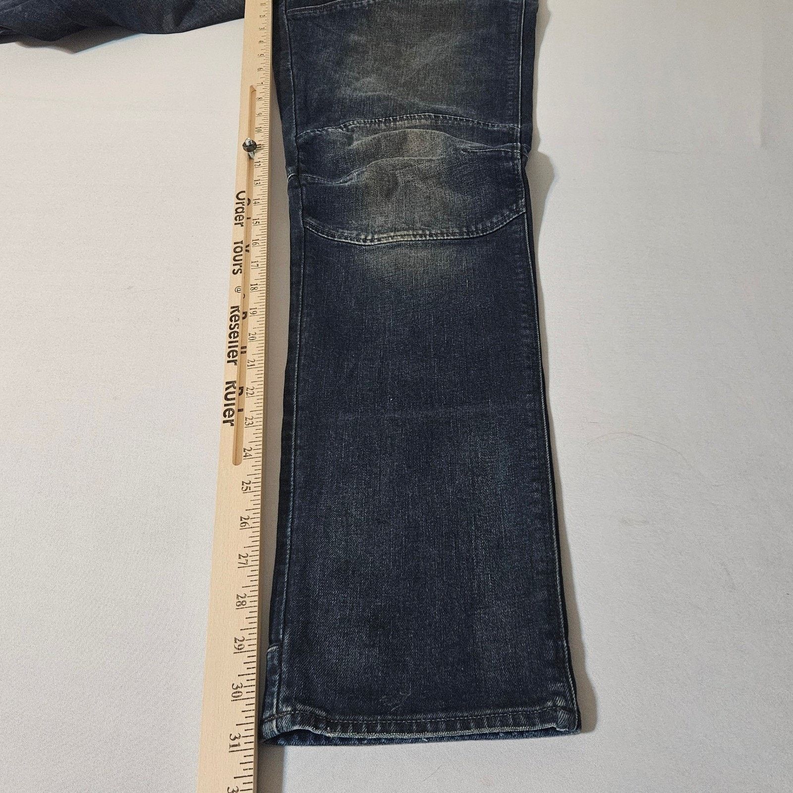 G-Star G Star Raw 5620 3D Men's Jeans Dark Wash 33x31 Button Fly Size US 33 - 5 Thumbnail