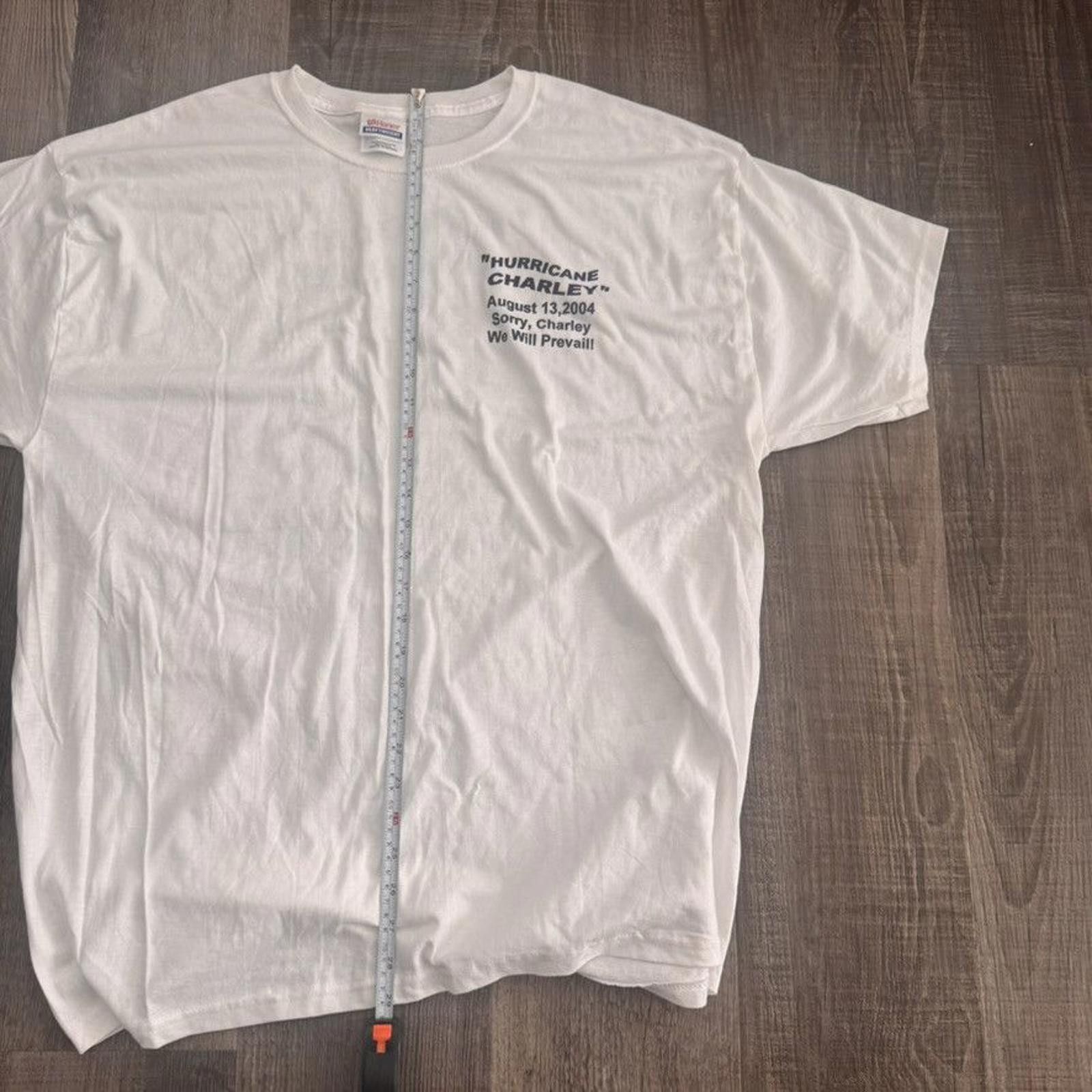 Hanes HANES • VNTG "Hurricane Charley" Pre-Shrunk Tee (XL) Size US XL / EU 56 / 4 - 5 Thumbnail
