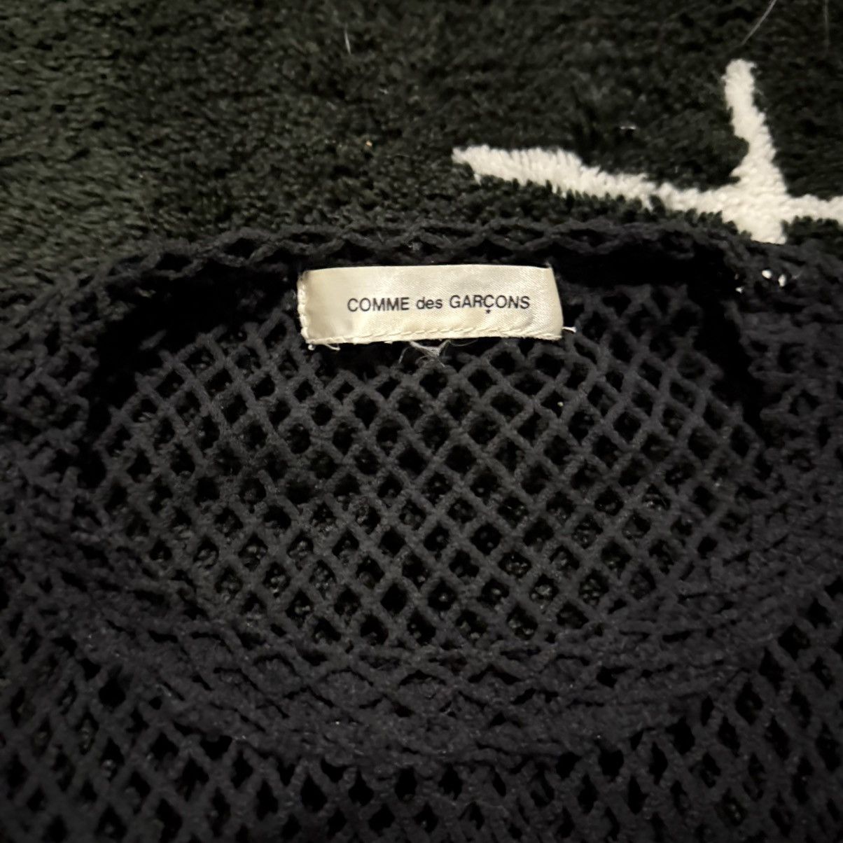 Comme des Garcons SS19 - Fishnet Mesh Reinforced Longsleeve Size US S / EU 44-46 / 1 - 2 Thumbnail