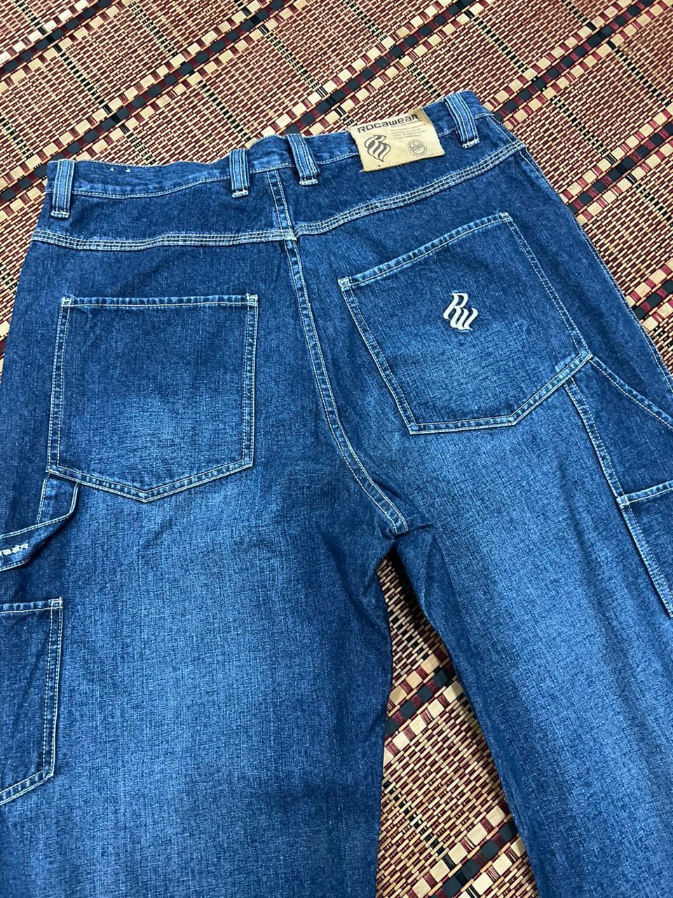 Rocawear Rocawear Baggy Carpenter Denim Jeans Size US 36 / EU 52 - 11 Thumbnail