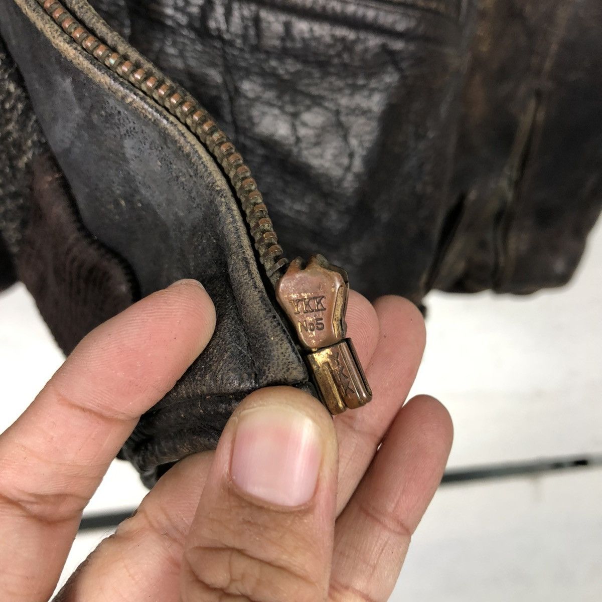 Aero Leathers 🔥TRUE VINTAGE 80’s LEATHER JACKET BLANKET RIDER HORSE Size US M / EU 48-50 / 2 - 19 Thumbnail