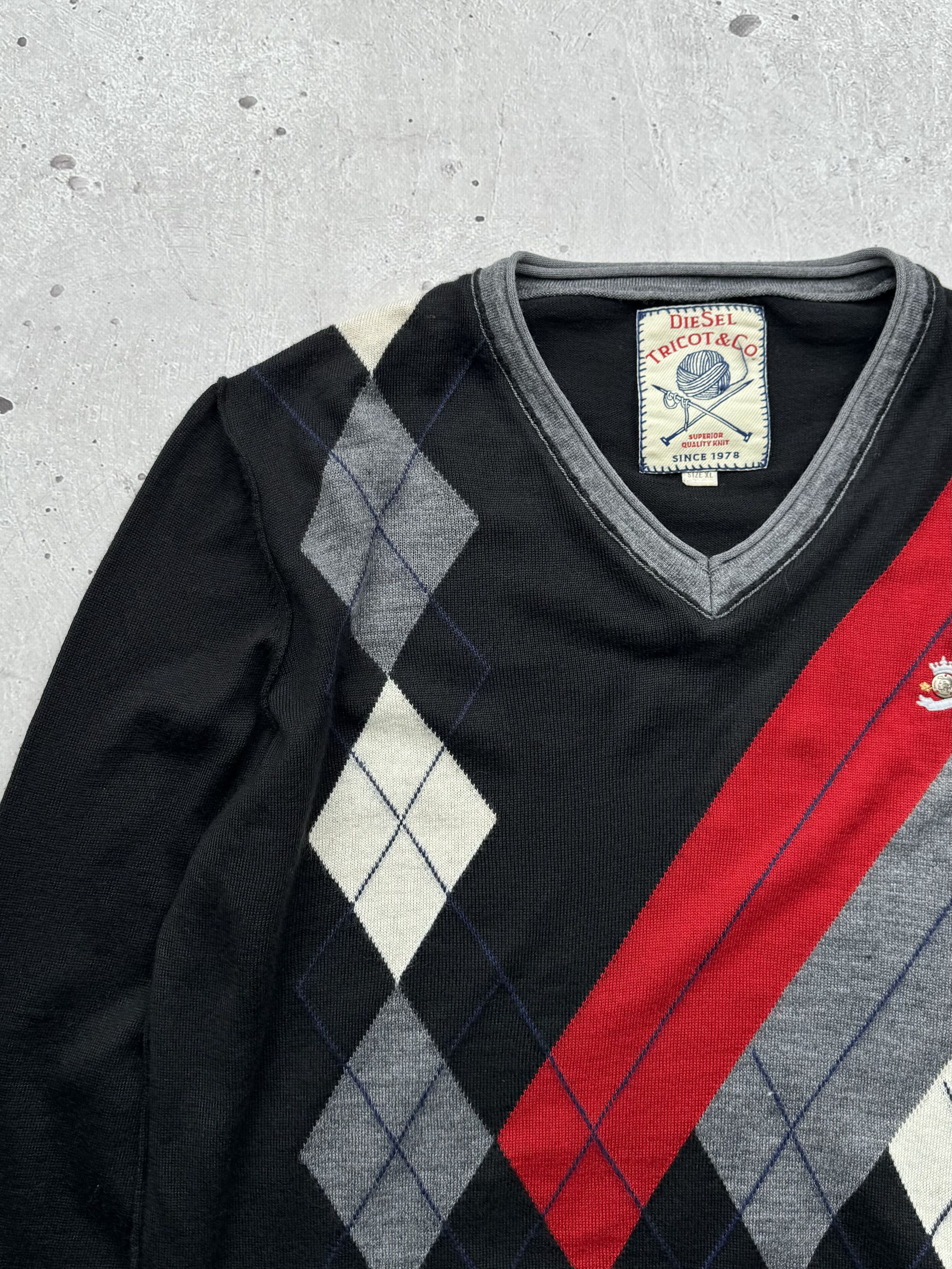 Diesel Diesel Vintage Wool Sweater Size US XL / EU 56 / 4 - 2 Thumbnail