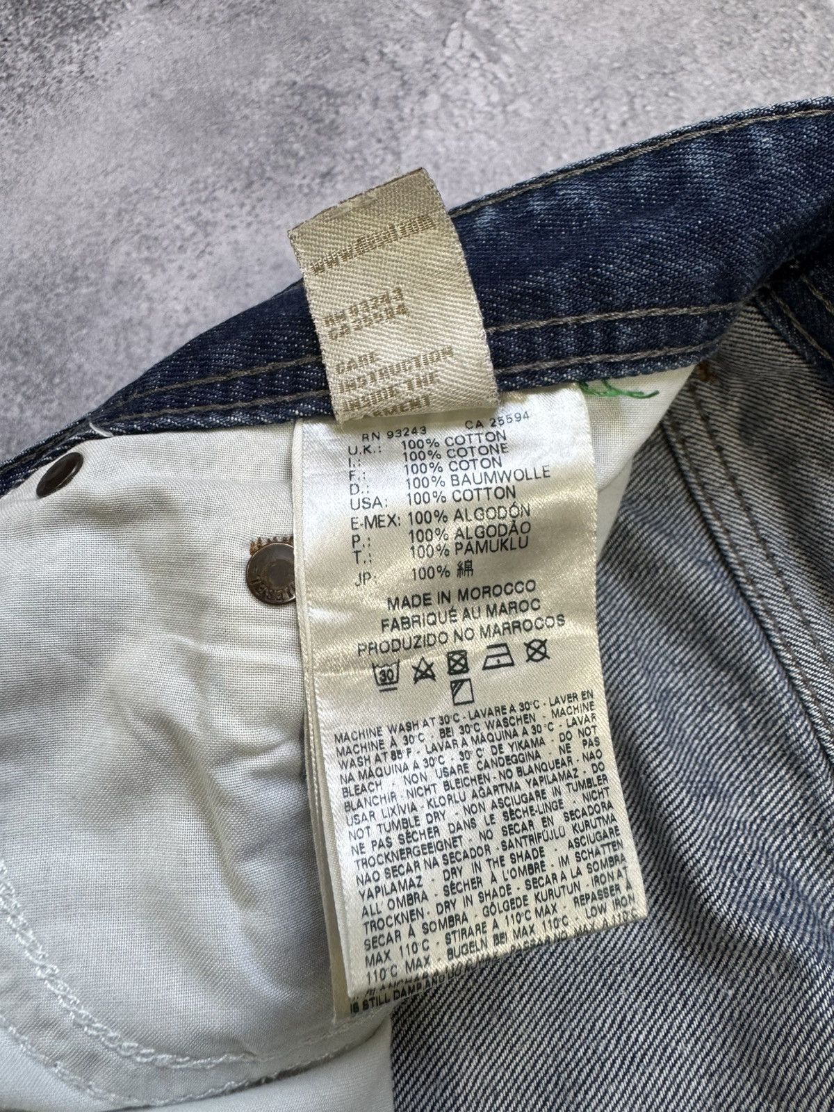 Diesel Y2K Vintage Diesel Jeans Size US 32 / EU 48 - 14 Thumbnail