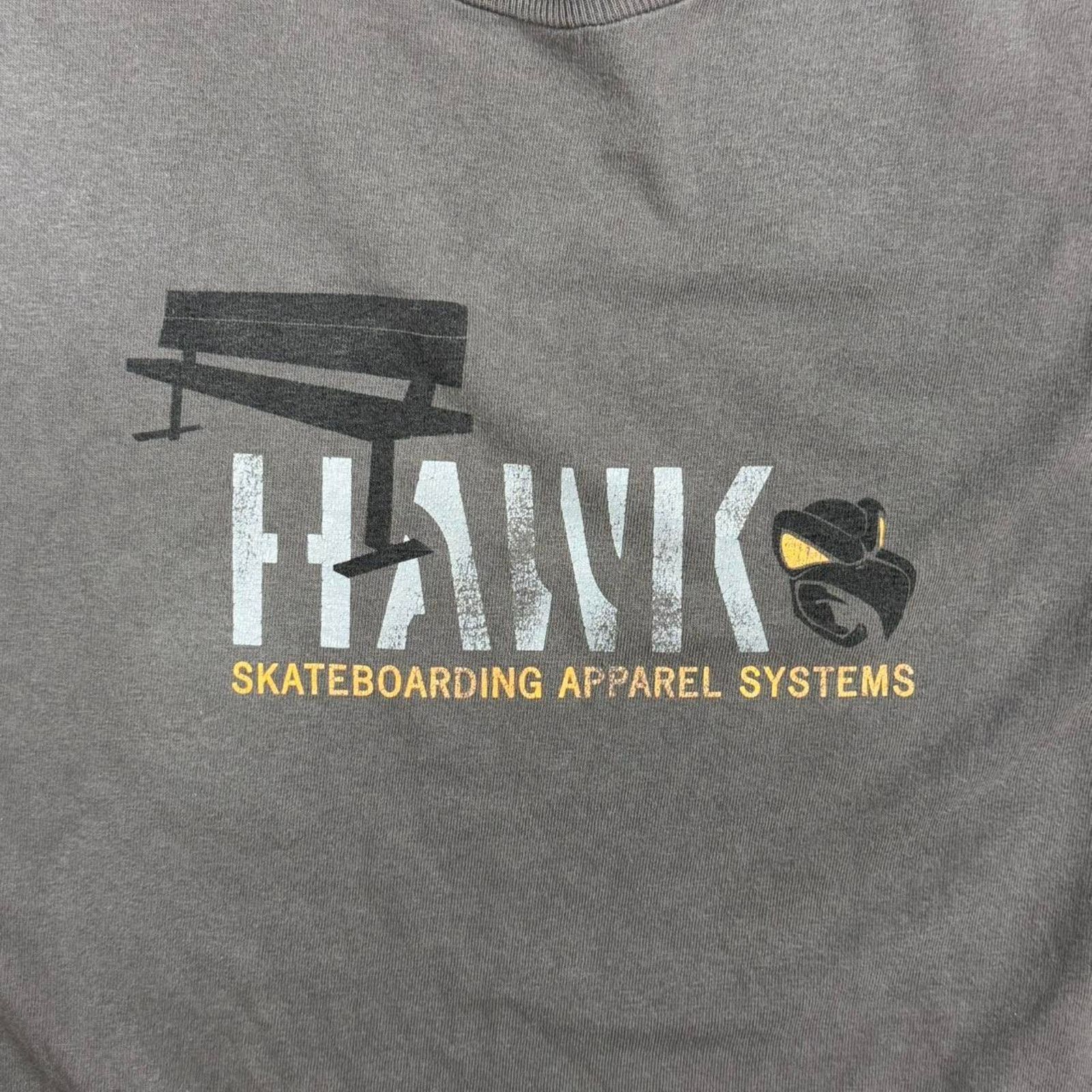 Hawk × Tony Hawk × Vintage VINTAGE Y2K HAWK SKATEBOARDING APPAREL SYSTEMS TONY HAWK TEE Size US L / EU 52-54 / 3 - 6 Thumbnail