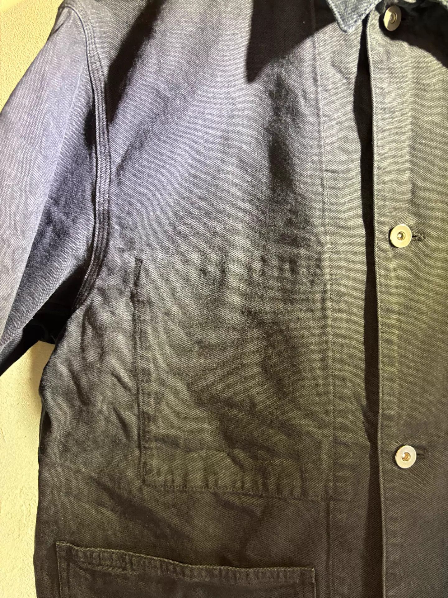United Arrows United Arrows Corduroy Collar Washed Work Jacket XL (Fits L) Size US XL / EU 56 / 4 - 6 Thumbnail