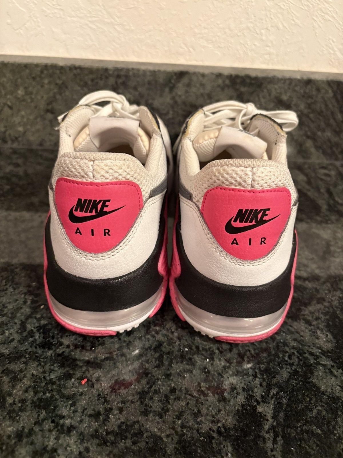 Nike Nike Air Max Excee White/Pink WM Size 9 – Used, No Box Size US 9 / IT 39 - 4 Thumbnail