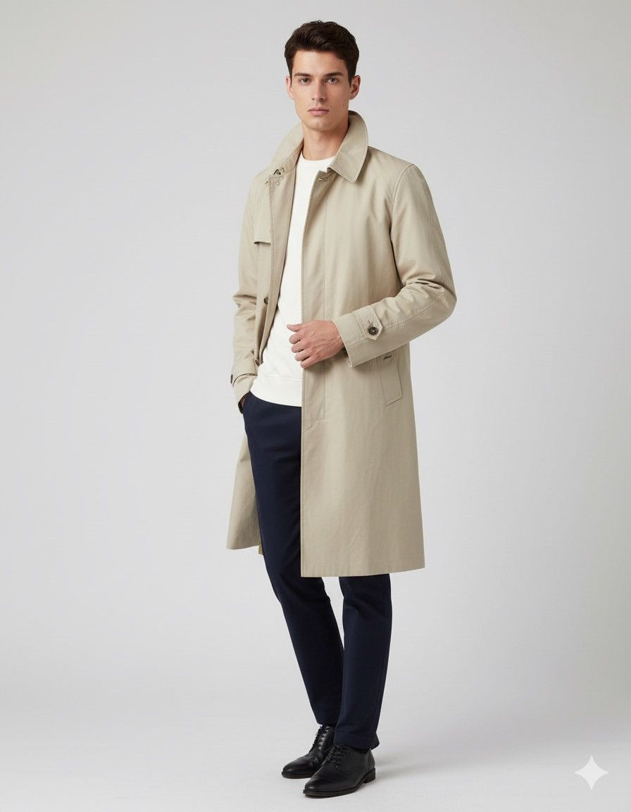 🔥Burberry London Novacheck Trench Coat