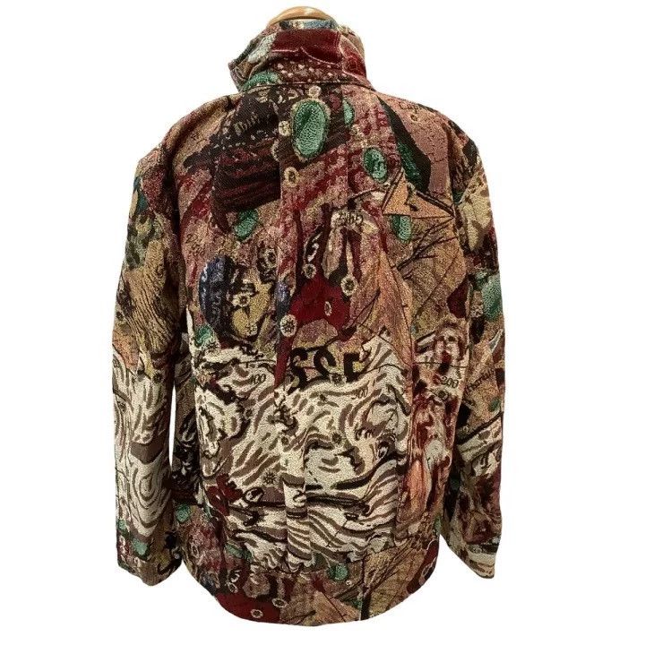 Issey Miyake issey miyake size:2 Graffiti woven coat Size XXS / US 00 / IT 34 - 3 Thumbnail