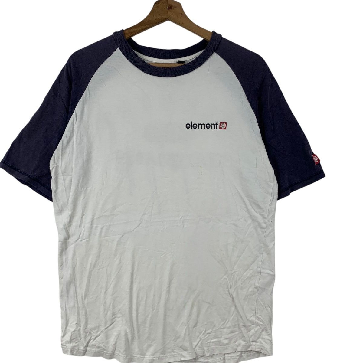 Element ELEMENTS SKATEBOARD For Life Graffiti Raglan Tee Shirt Top Size US M / EU 48-50 / 2 - 3 Thumbnail