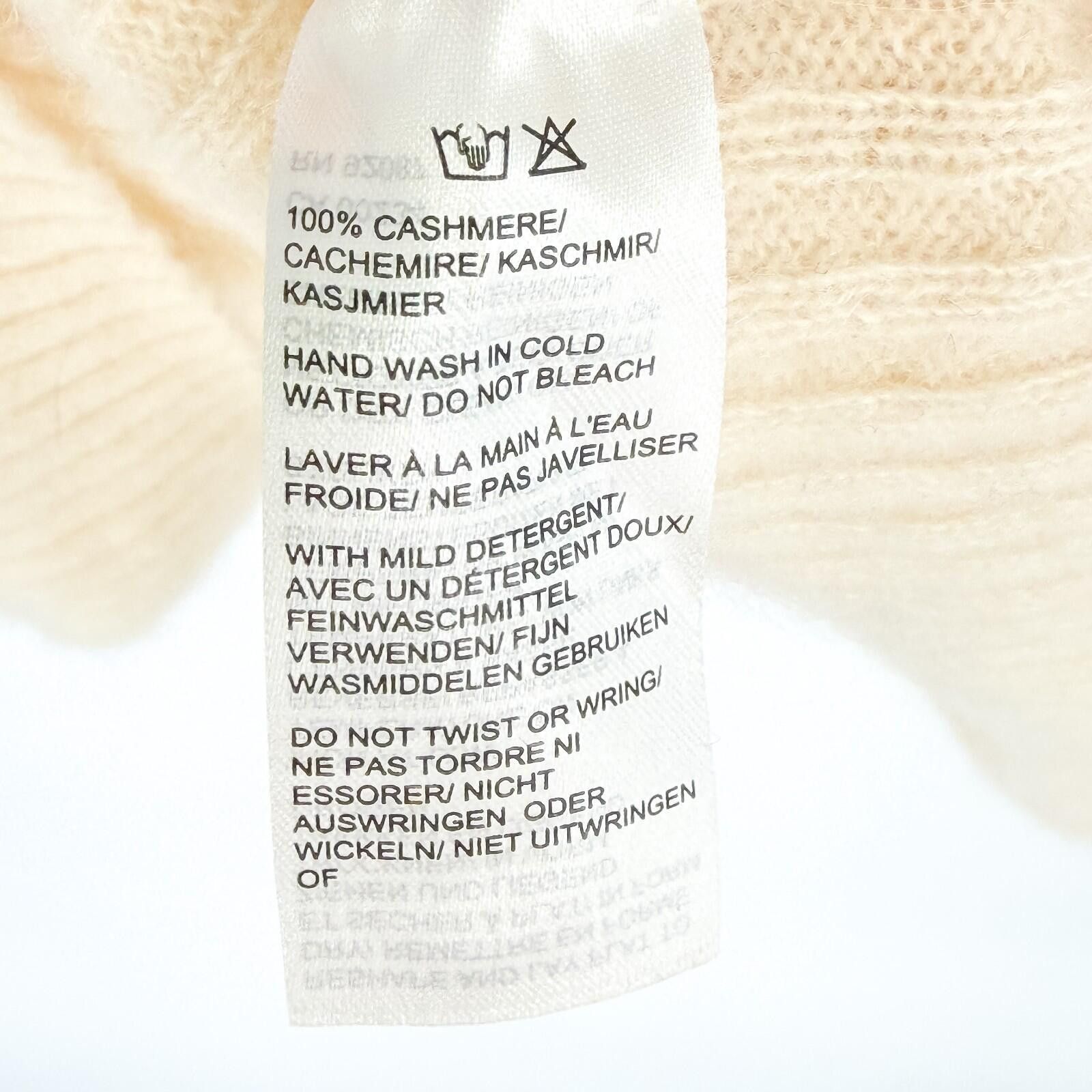 Saks Fifth Avenue Saks Fifth Avenue Cashmere Boat Neck Sweater Luxury Women S Size S / US 4 / IT 40 - 4 Thumbnail