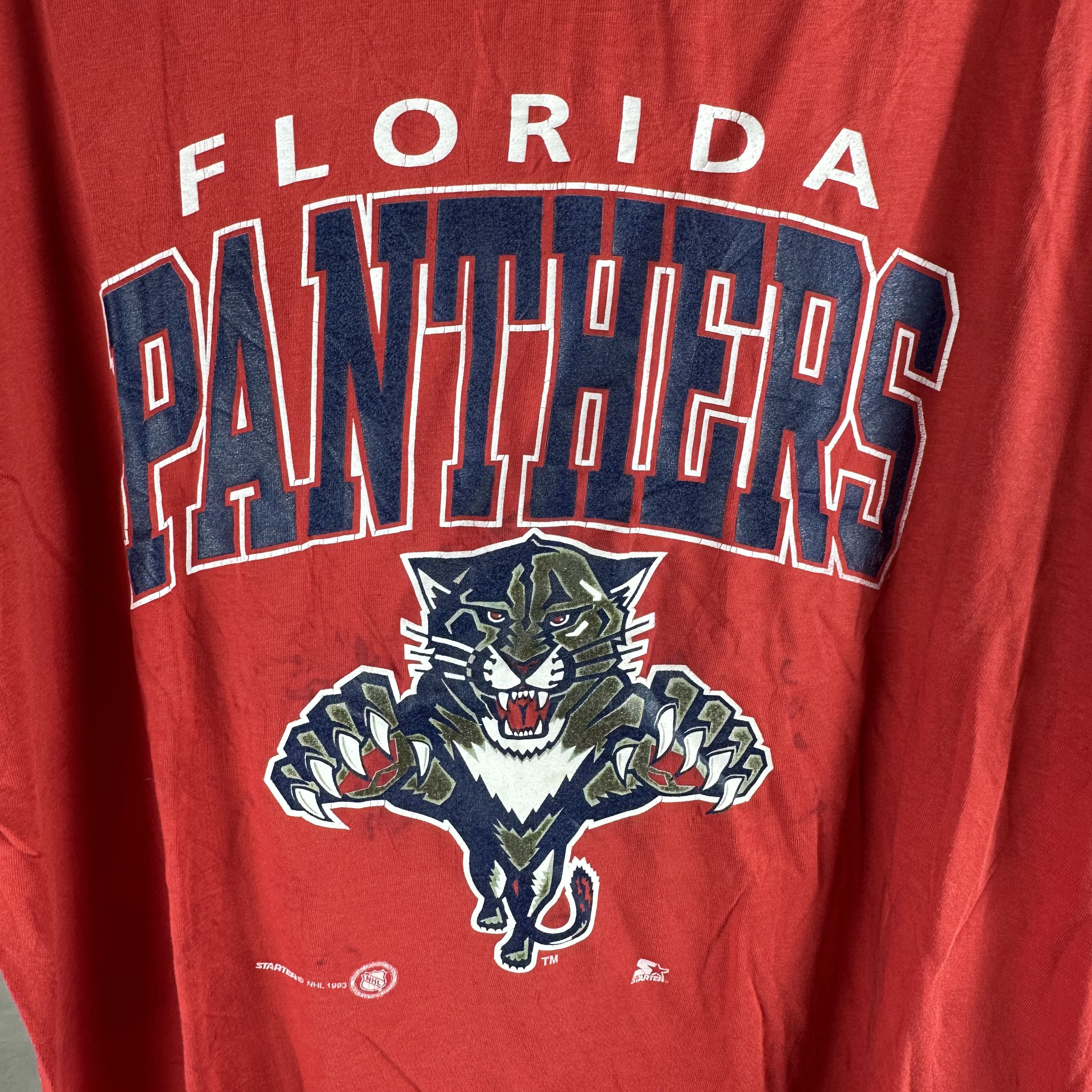 Vintage Vintage 1993 Florida Panthers NHL Starter 2XL T-shirt Size US XXL / EU 58 / 5 - 2 Thumbnail