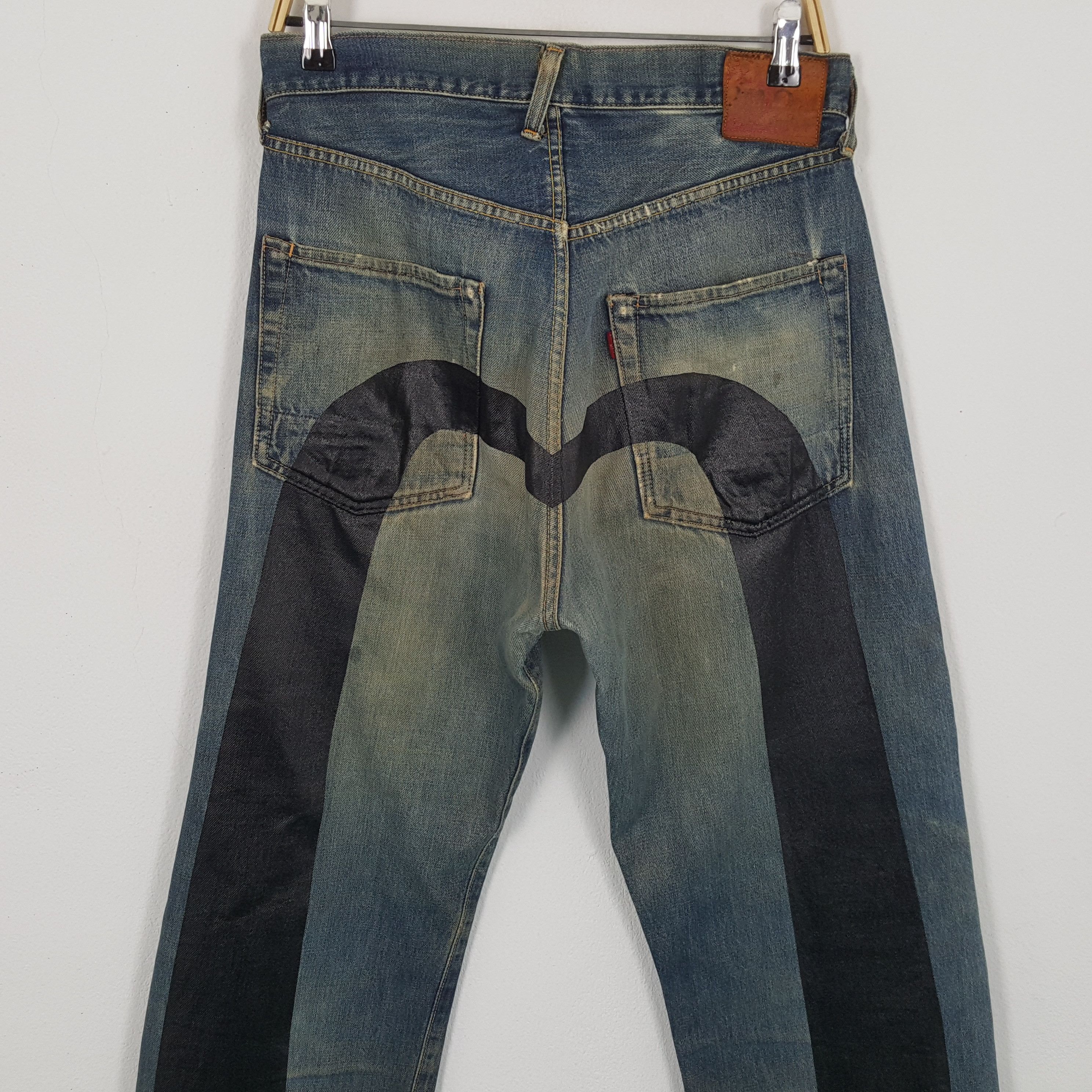 Evisu × Japanese Brand × Vintage Vintage EVISU Japanese Brand Daicock Custom Style Jeans Size US 30 / EU 46 - 2 Thumbnail