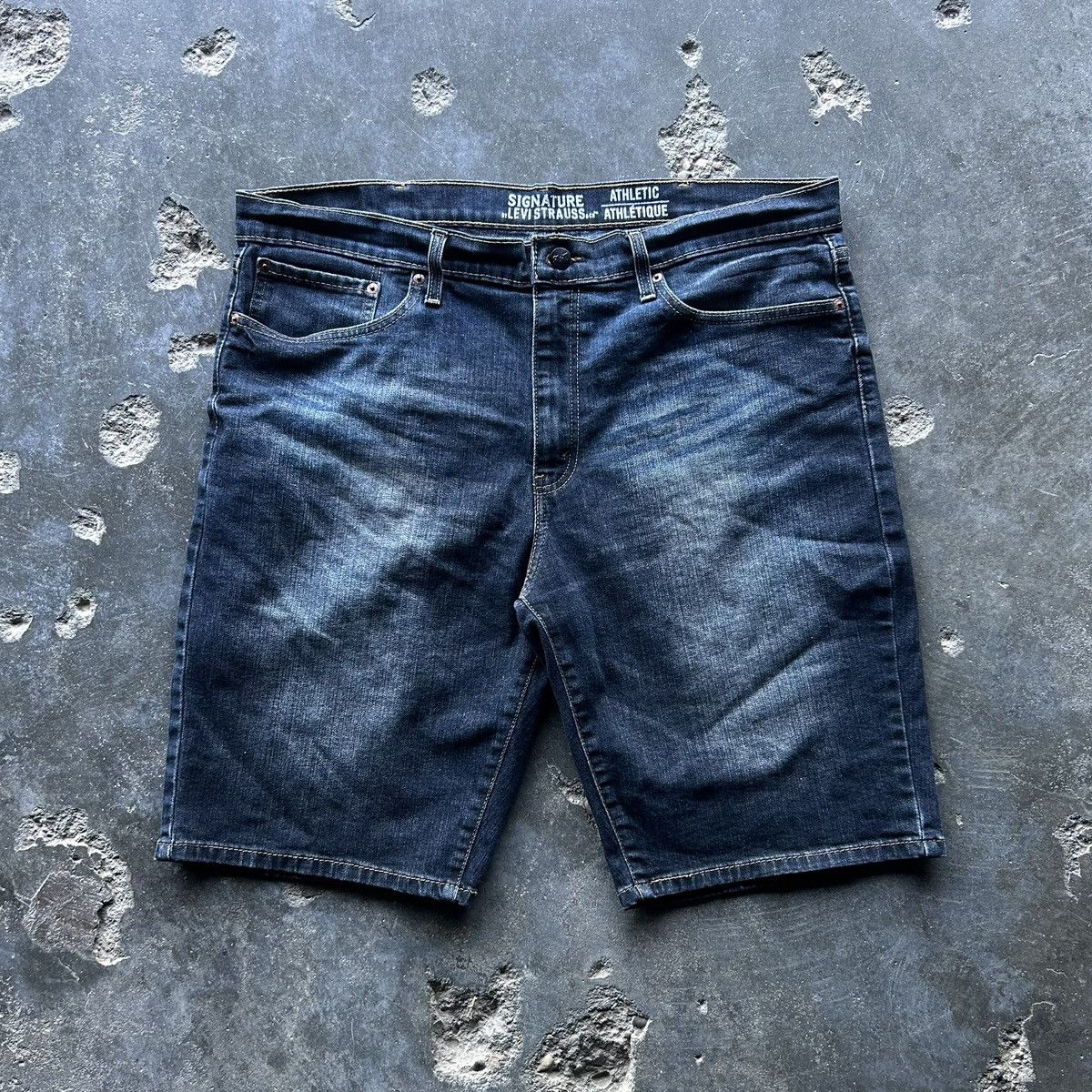 Levi's Levi Signature Y2K Denim Jorts Size US 38 / EU 54 - 1 Thumbnail