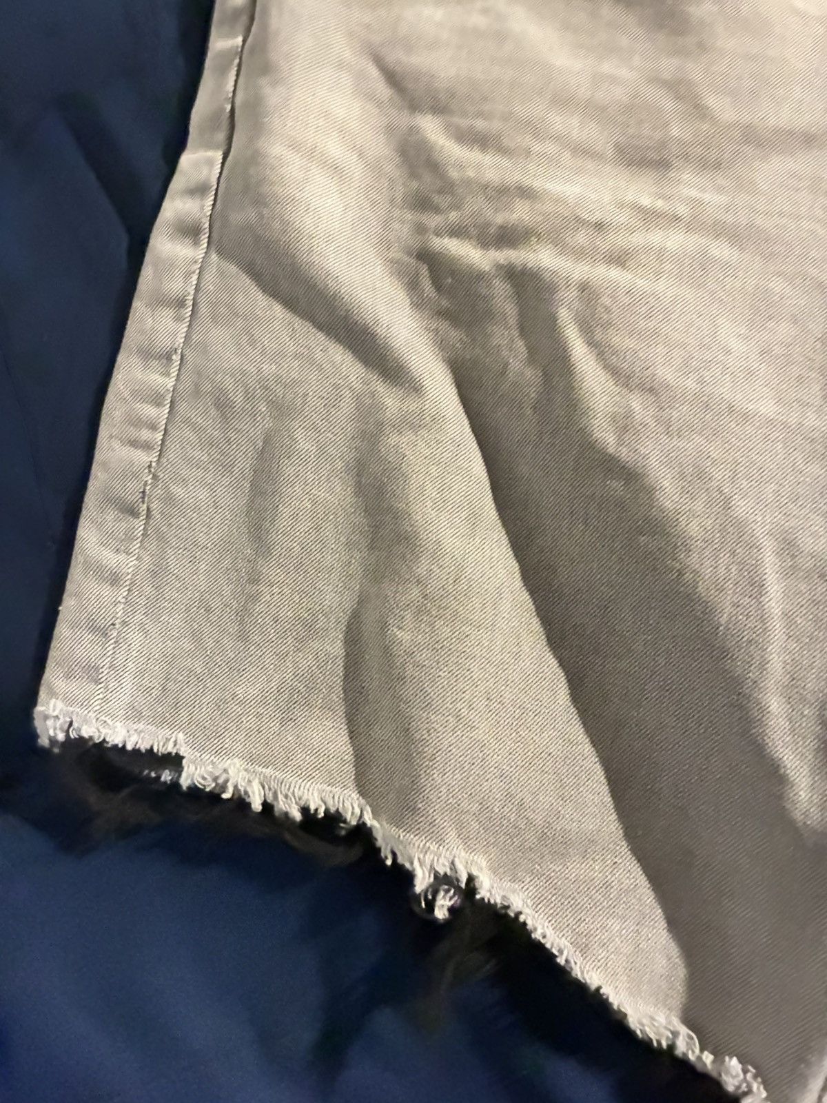 Other Grey vintage cutoff denim shorts Size US 34 / EU 50 - 2 Thumbnail
