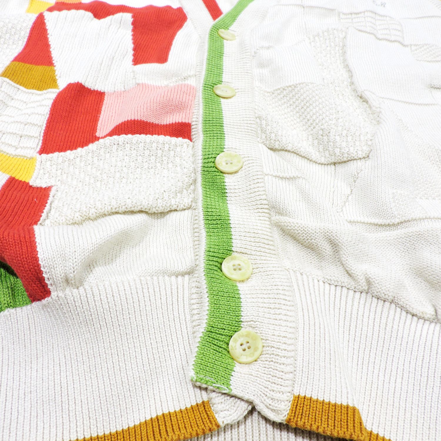 Kenzo KENZO GOLF GEOMETRY MULTICOLOUR KNIT VEST Size US XL / EU 56 / 4 - 11 Thumbnail