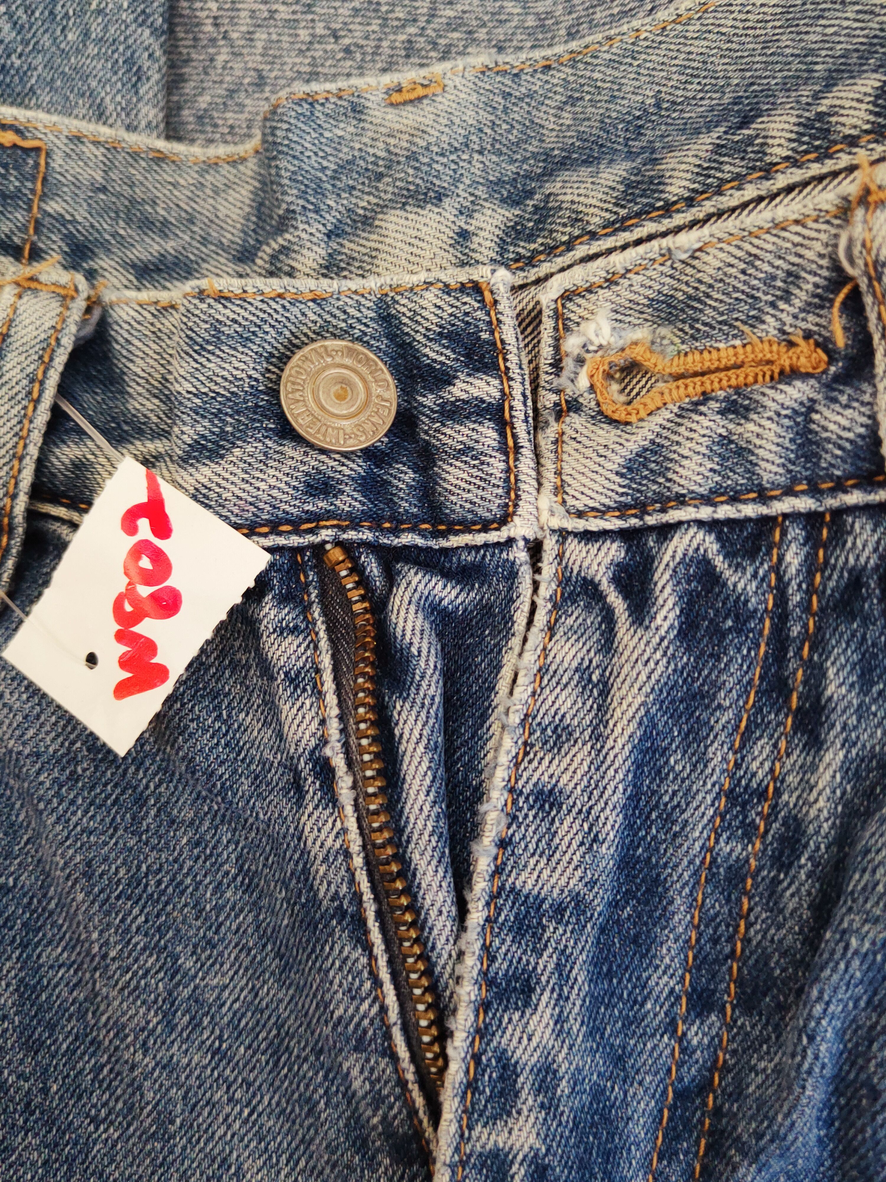 Japanese Brand Japanese Brand Blue Distressed Ripped denim Jeans #W802 Size US 28 / EU 44 - 16 Thumbnail