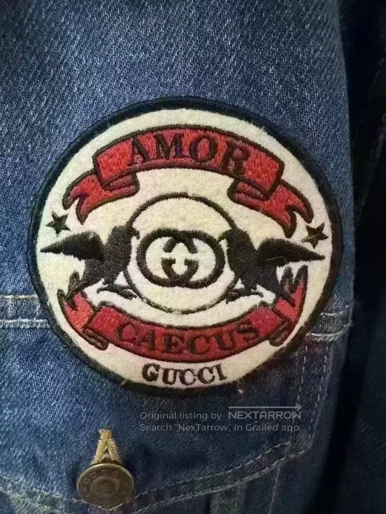 Gucci Gucci Lamb cashmere blue denim jacket Size US S / EU 44-46 / 1 - 5 Thumbnail